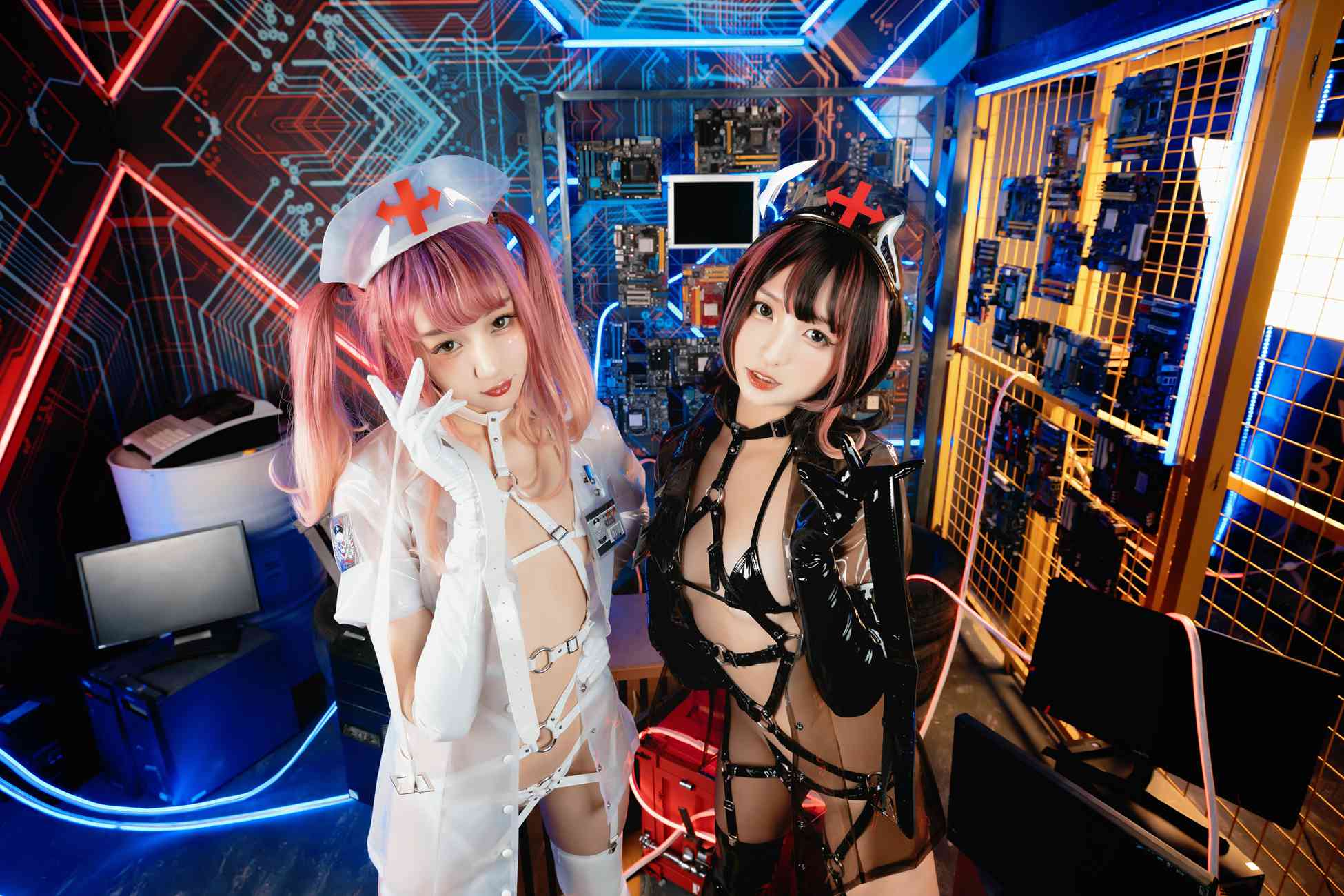 图片[50]-神楽坂真冬 第三季《無色哲学》透明黑白护士双人 – 速更版-美库