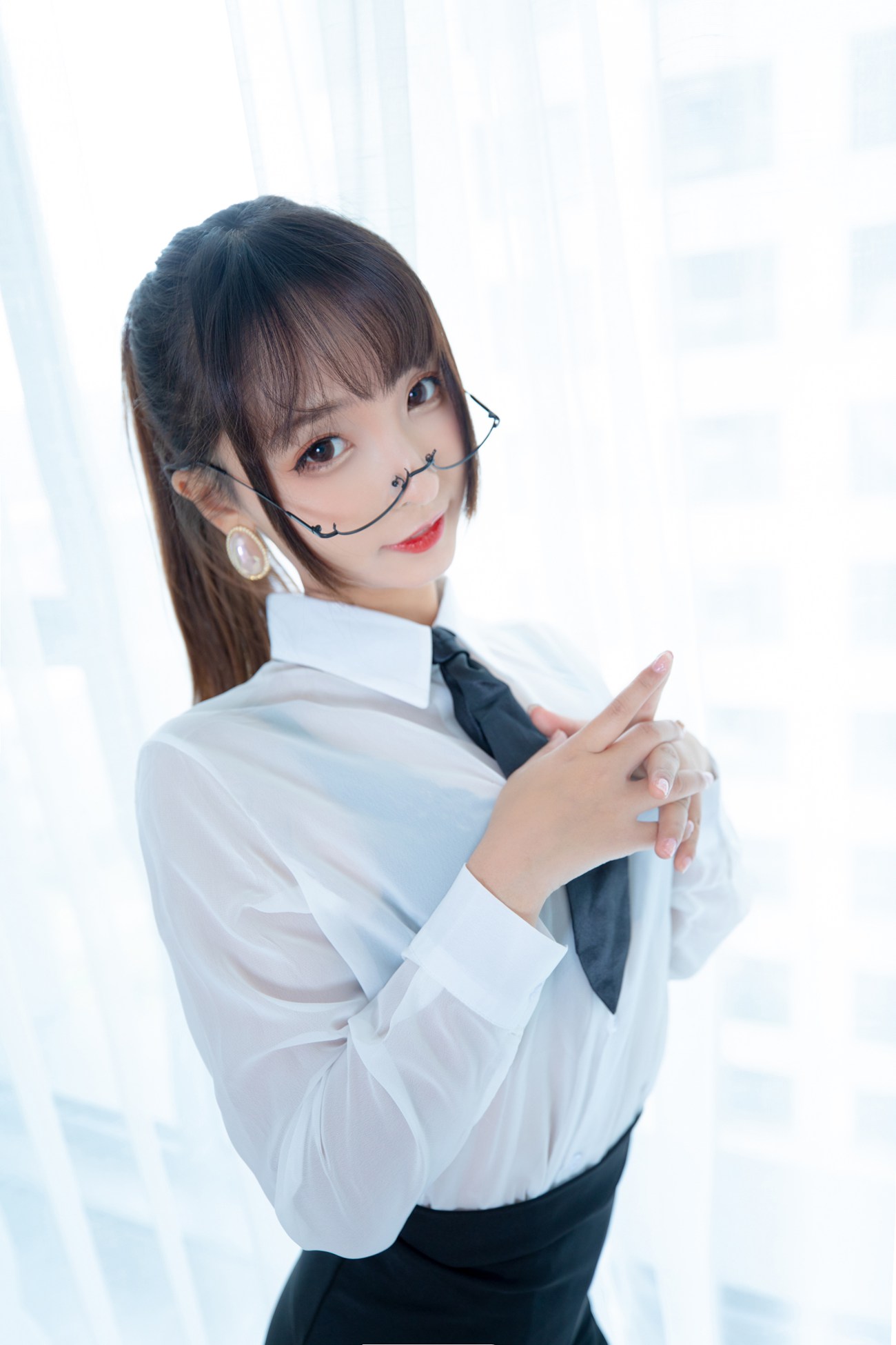 图片[140]-神楽坂真冬 ホワイトオフィス – 速更版-美库