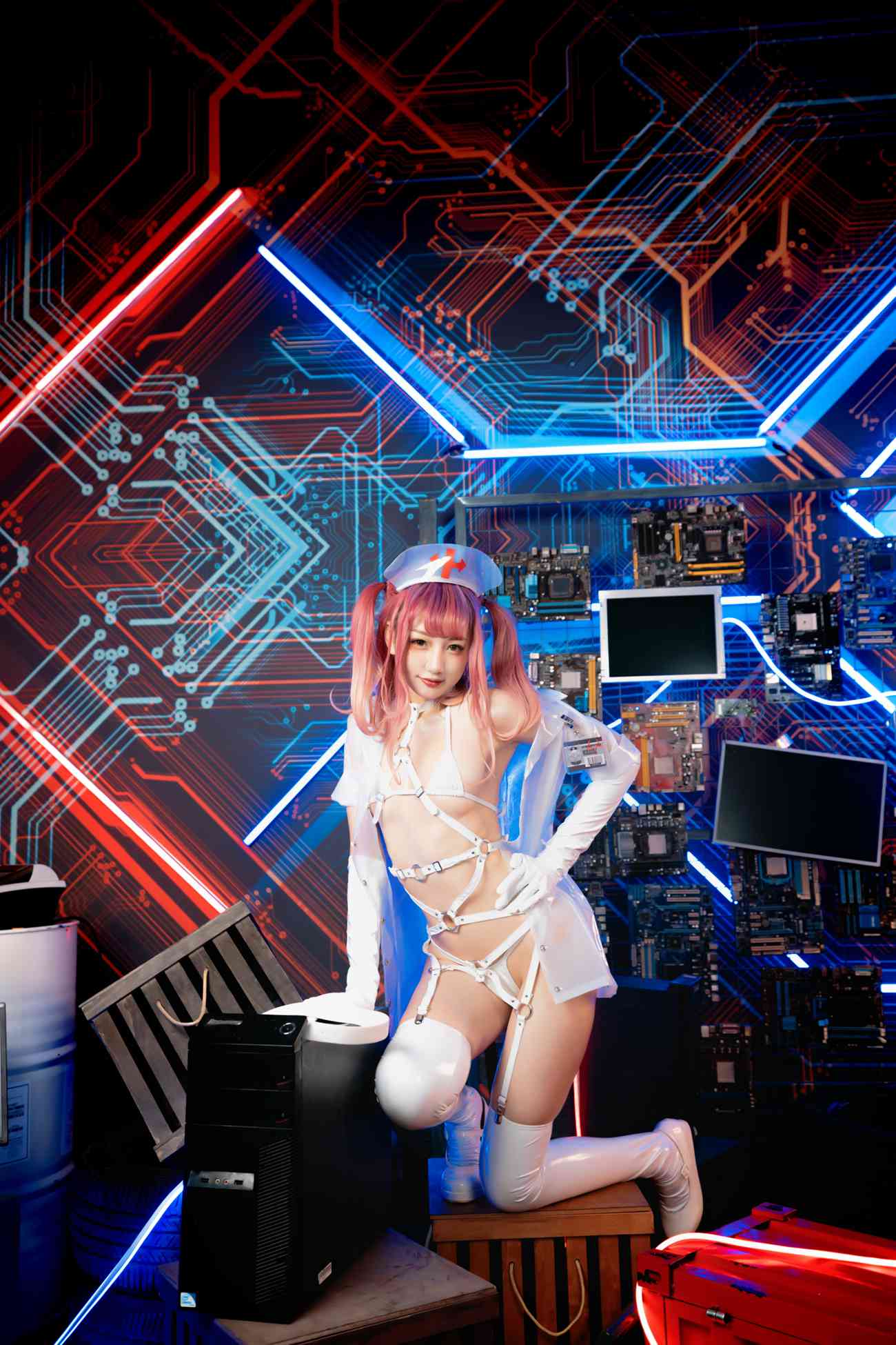 图片[77]-神楽坂真冬 第三季《無色哲学》透明黑白护士双人 – 速更版-美库