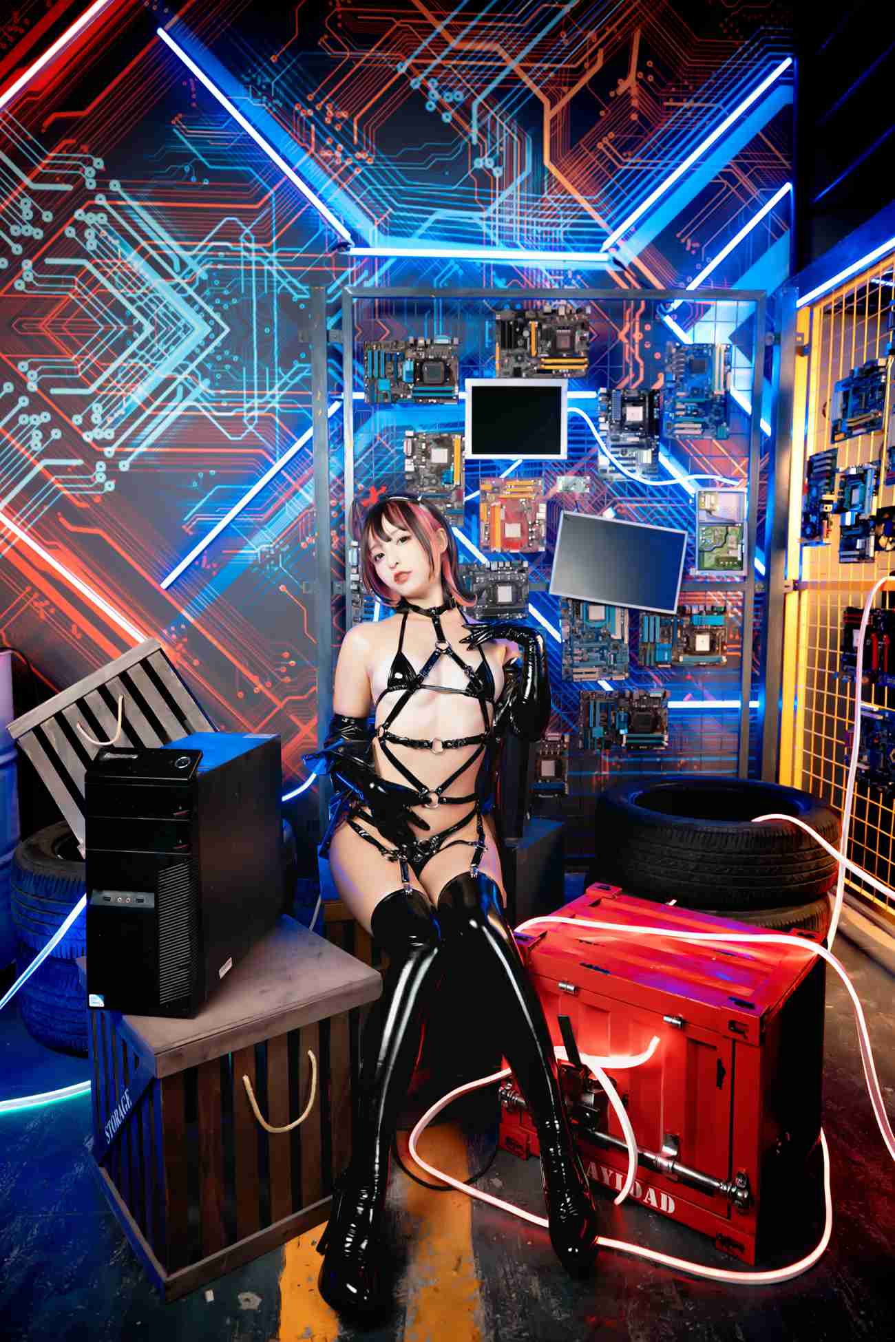 图片[104]-神楽坂真冬 第三季《無色哲学》透明黑白护士双人 – 速更版-美库