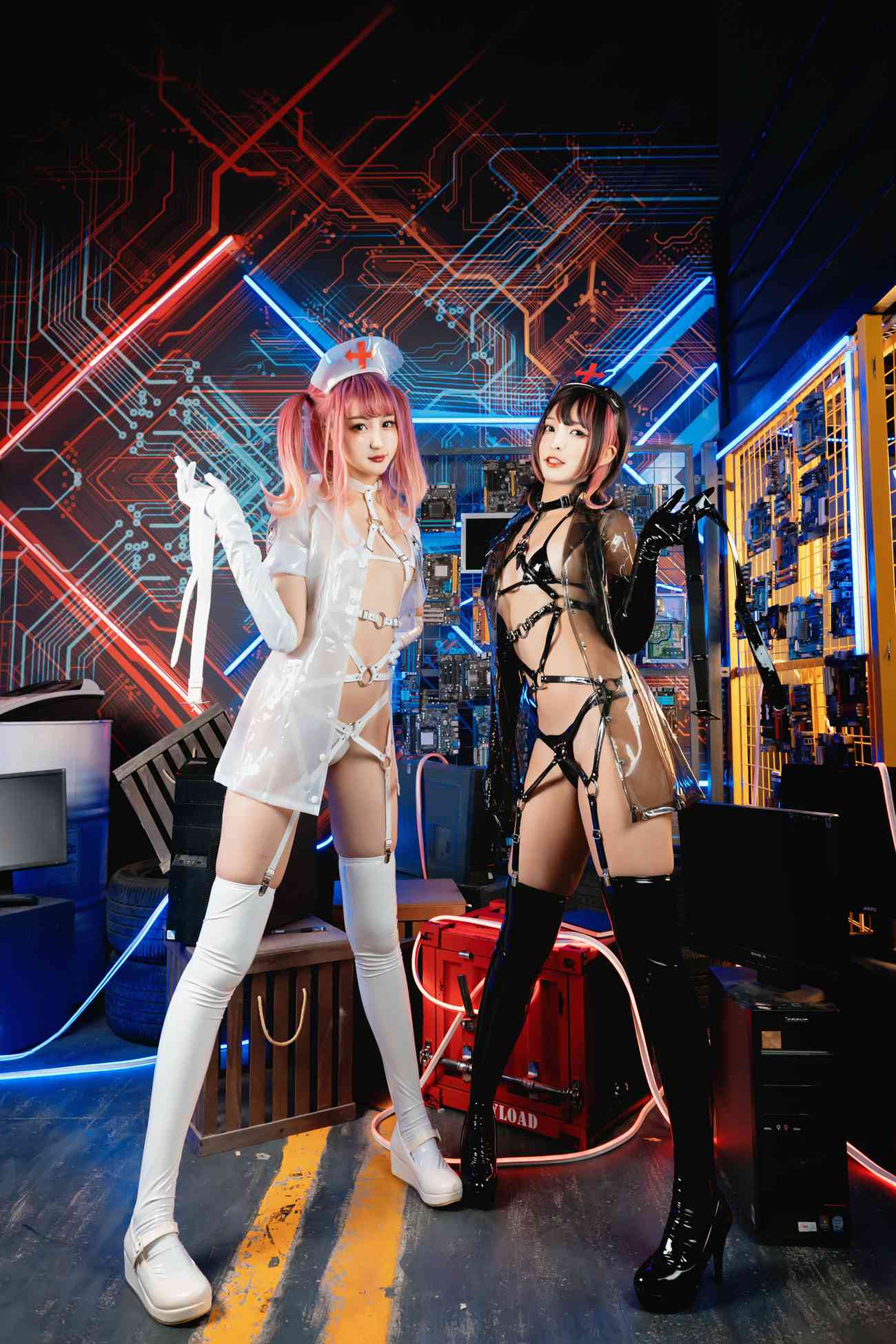 图片[133]-神楽坂真冬 第三季《無色哲学》透明黑白护士双人 – 速更版-美库