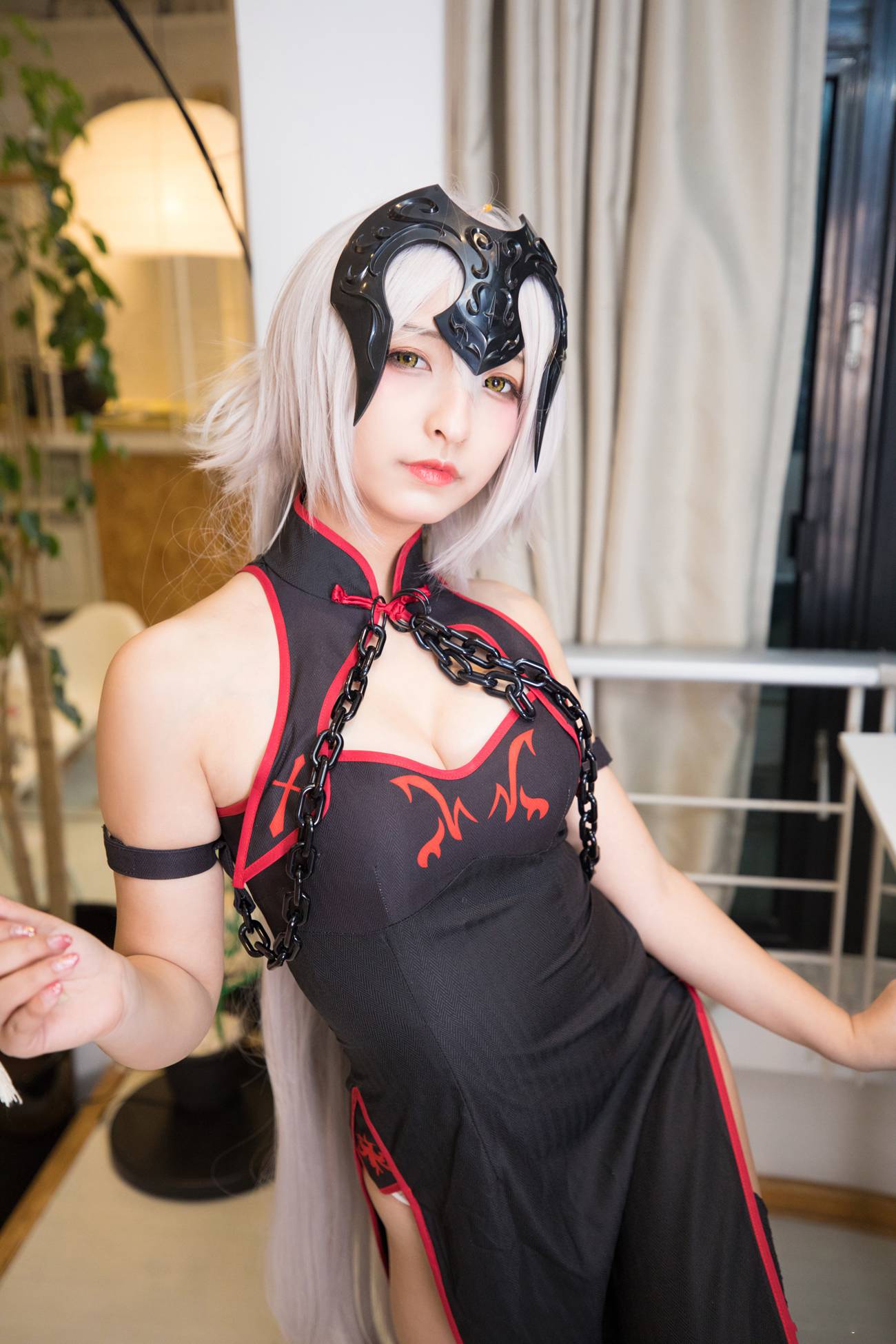 图片[66]-神楽坂真冬-旗袍黑贞 – 速更版-美库