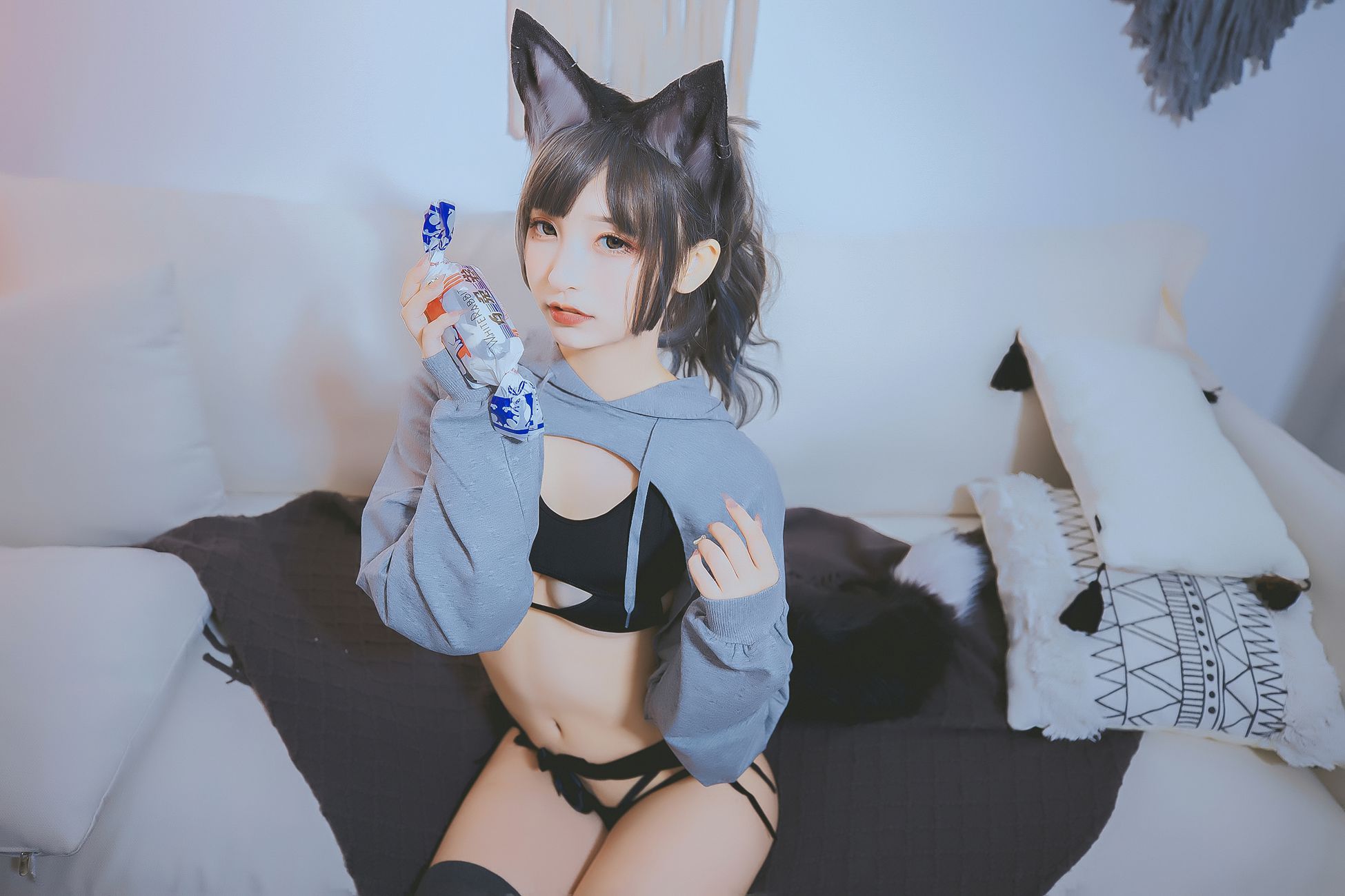 图片[150]-神楽板真冬《危険な耳》狼妹&兔娘 – 速更版-美库