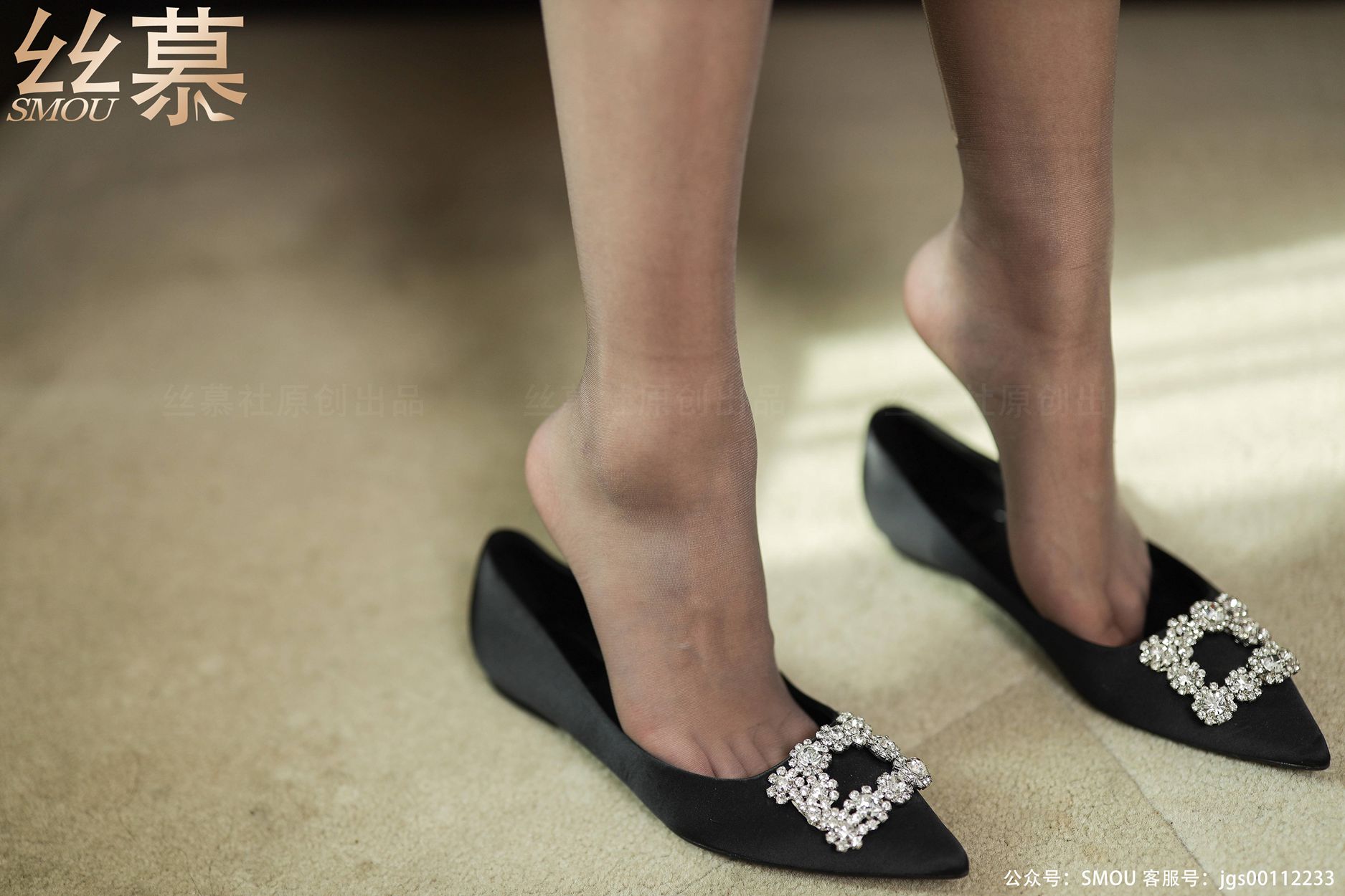 图片[19]-[丝慕GIRL]SM432 天天一元 模特：米朵《灰色超薄连裤袜》[57P] – 速更版-美库