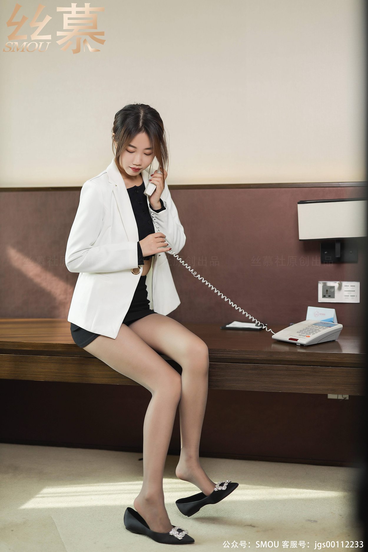 图片[39]-[丝慕GIRL]SM432 天天一元 模特：米朵《灰色超薄连裤袜》[57P] – 速更版-美库