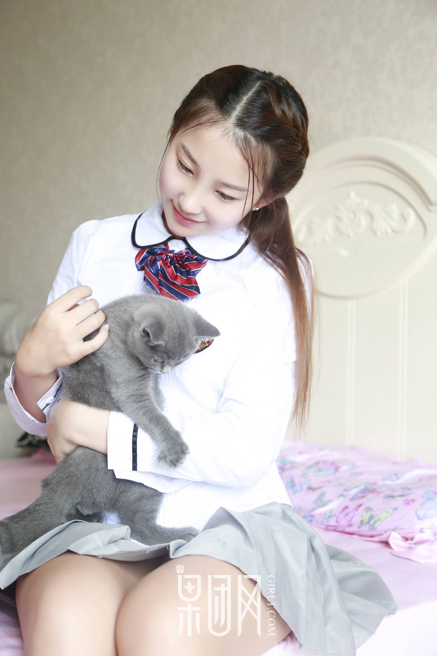 图片[47]-[Girlt果团网]2017.06.29 NO.025 学生妹白丝翘臀丰胸制服琪琪 [49P] – 速更版-美库