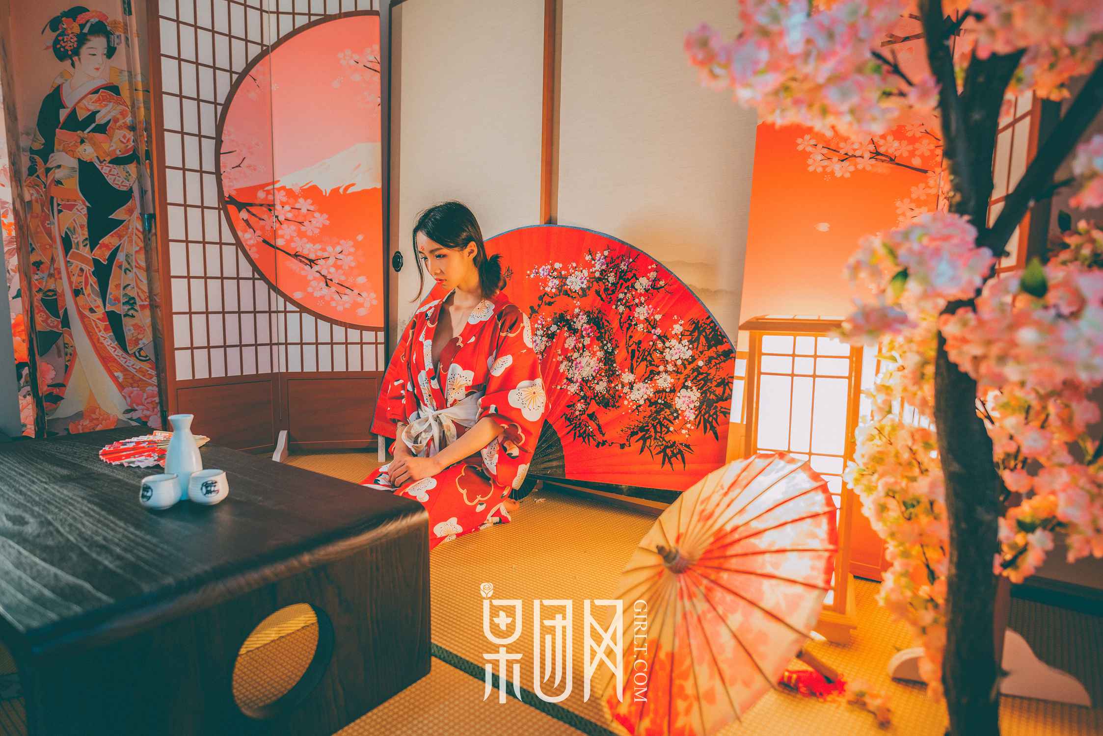 图片[21]-[Girlt果团网]2017.09.08 NO.065 霓虹深处歌舞妓媚眼如丝 [41P] – 速更版-美库