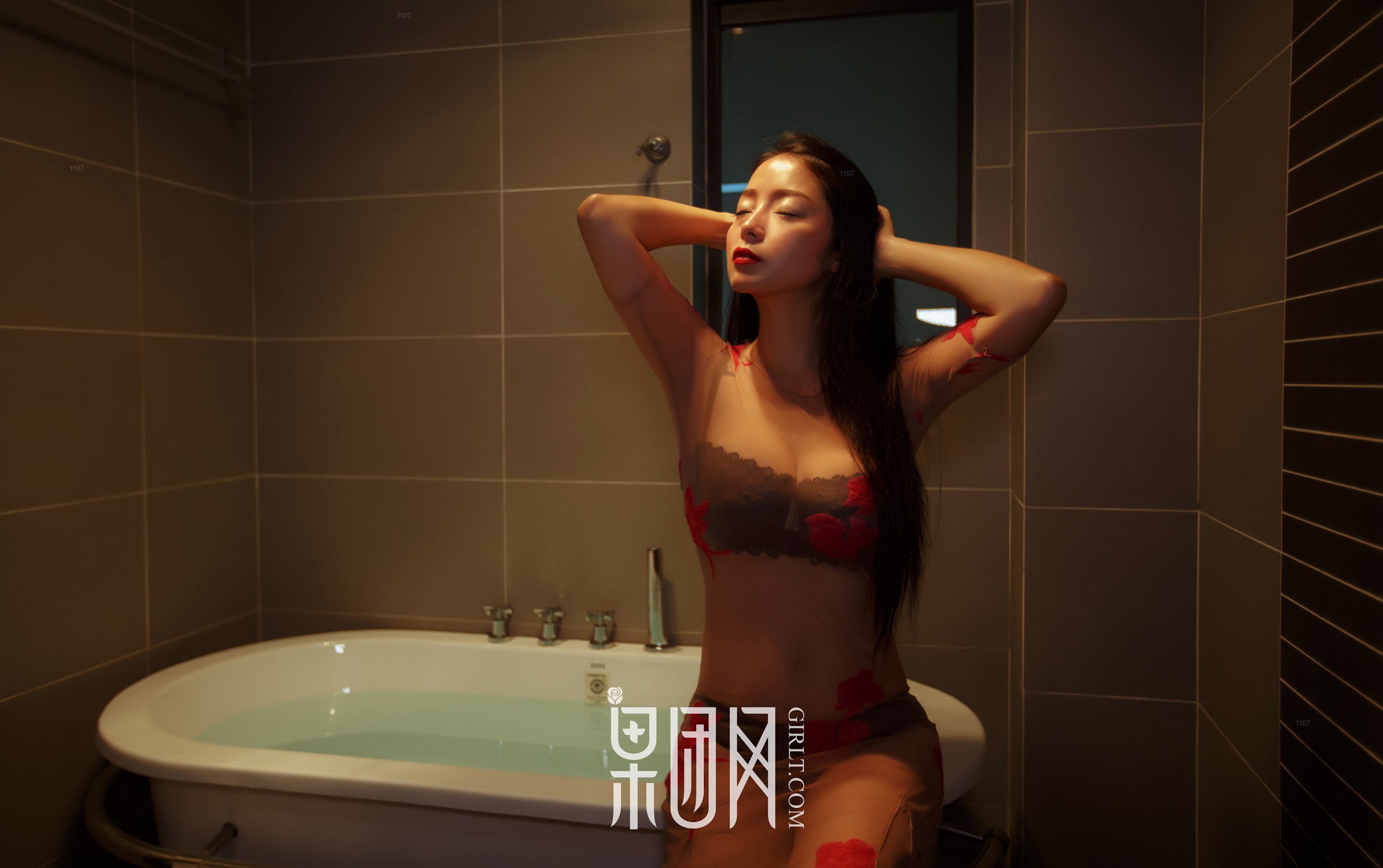 图片[36]-[Girlt果团网]2017.10.04 NO.074 红霓裳 [47P] – 速更版-美库