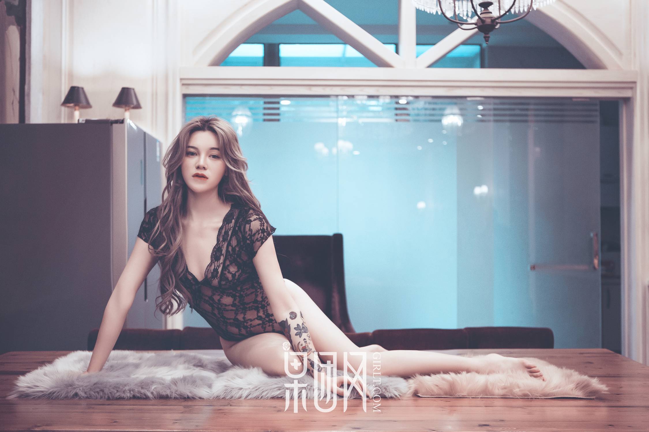 图片[23]-[Girlt果团网]2017.12.24 NO.110 蕾丝透视 [55P] – 速更版-美库