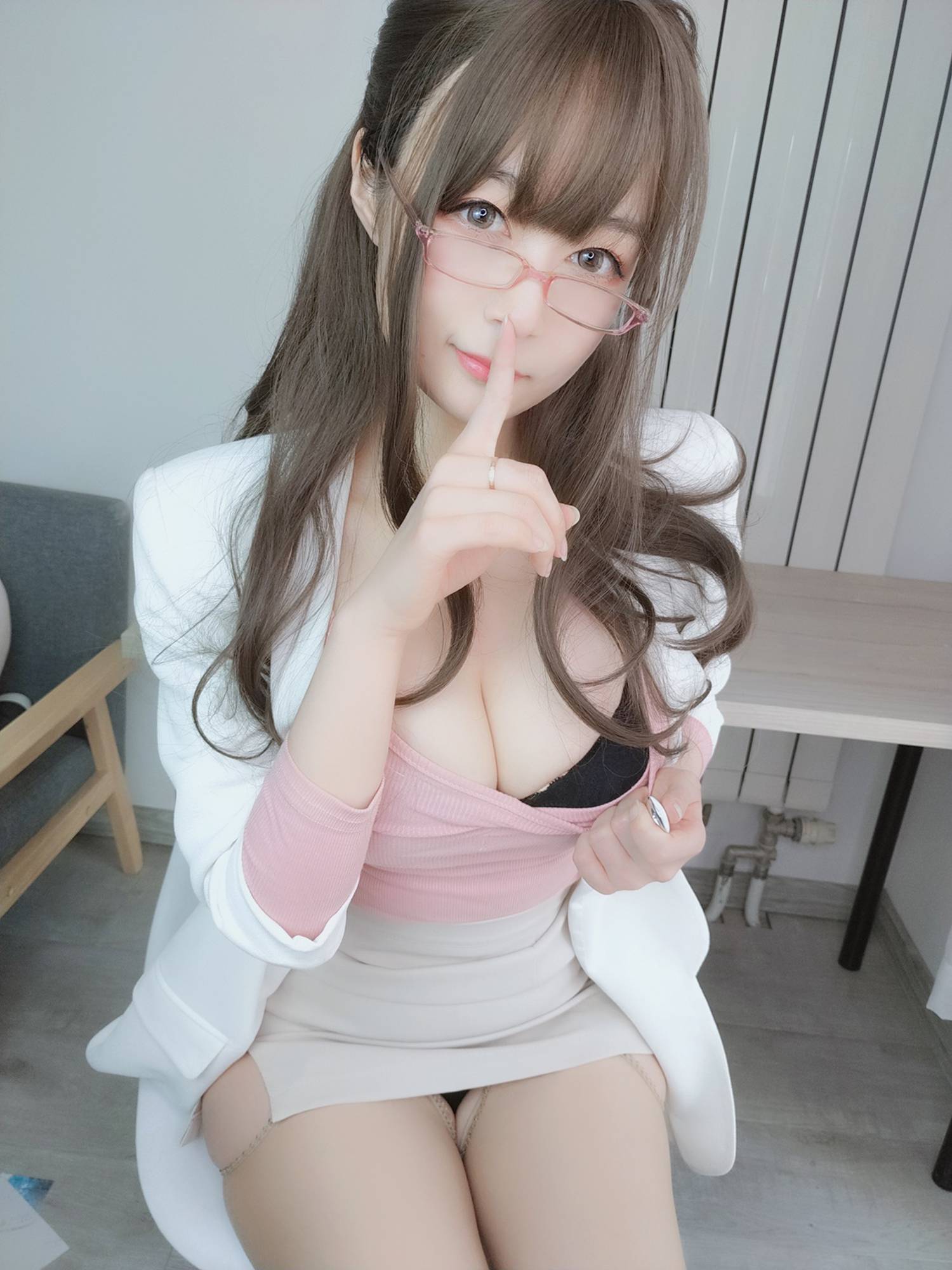 图片[19]-白银81 – 下班后的甜美后辈 [106P] – 速更版-美库