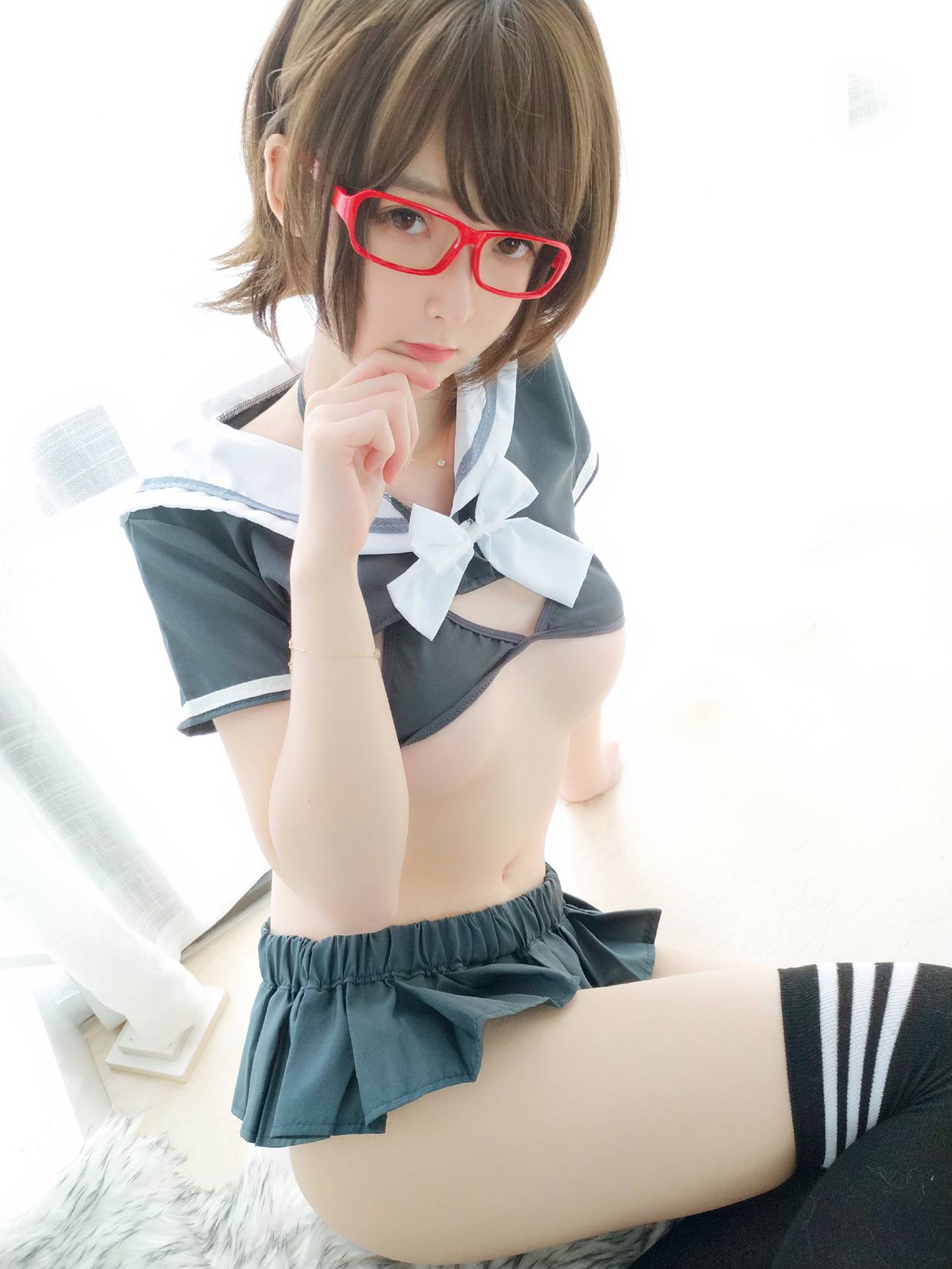 图片[36]-一小央泽 – 早安学妹[37P] – 速更版-美库