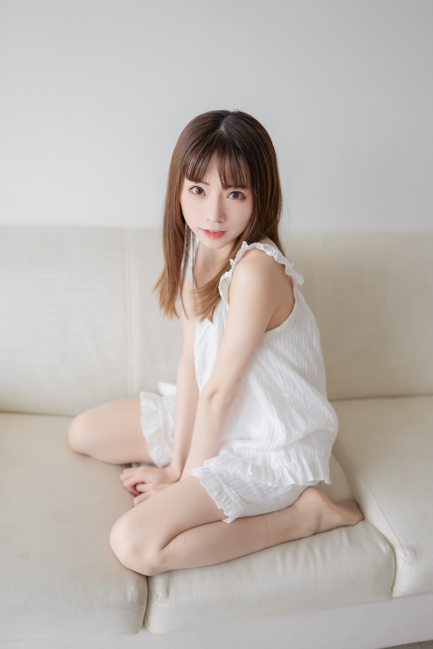 图片[11]-绮太郎 Kitaro – 白色睡衣 [46P] – 速更版-美库