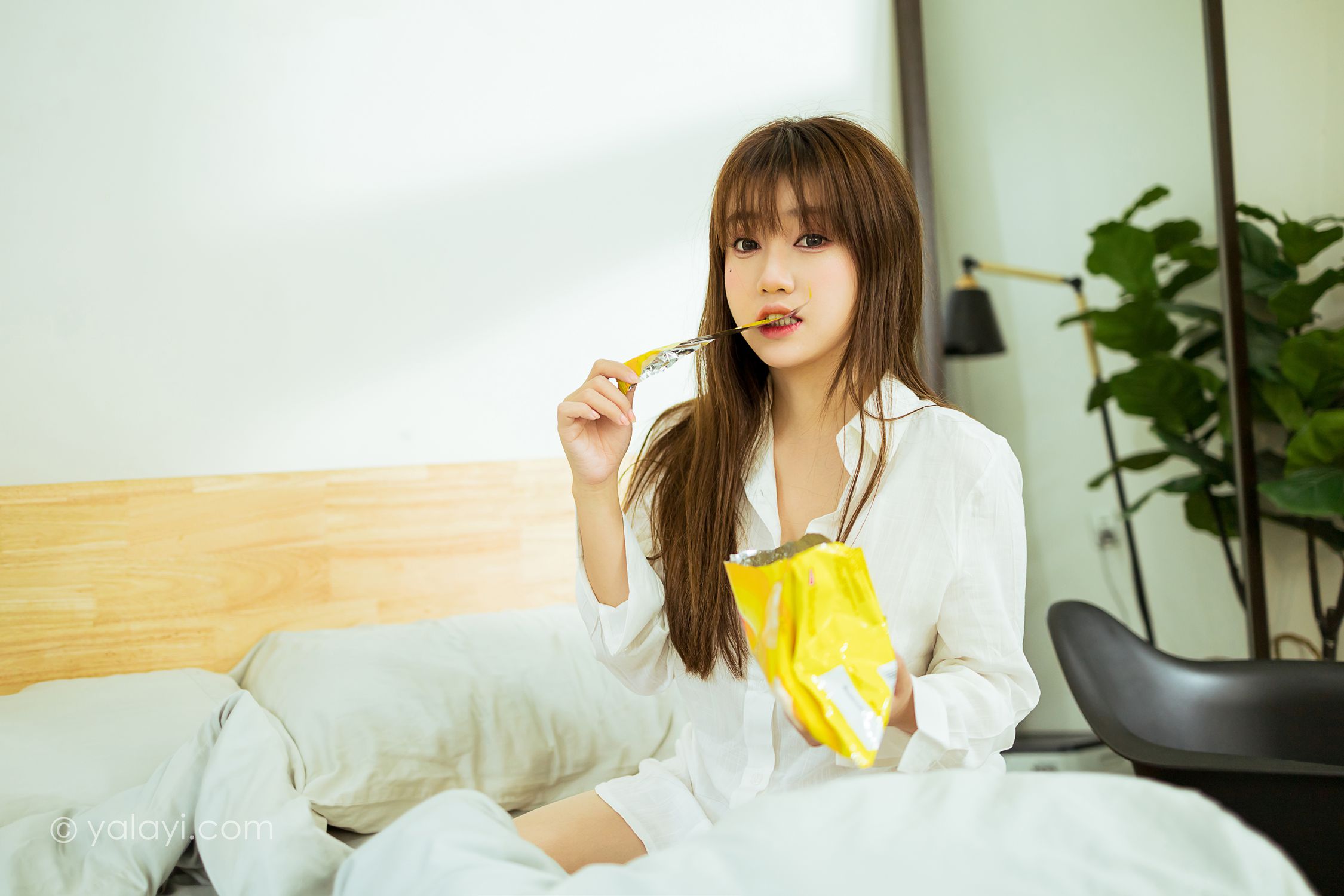 图片[19]-[YALAYI雅拉伊]2021.02.22 NO.766 小确幸 虞艺[42P] – 速更版-美库