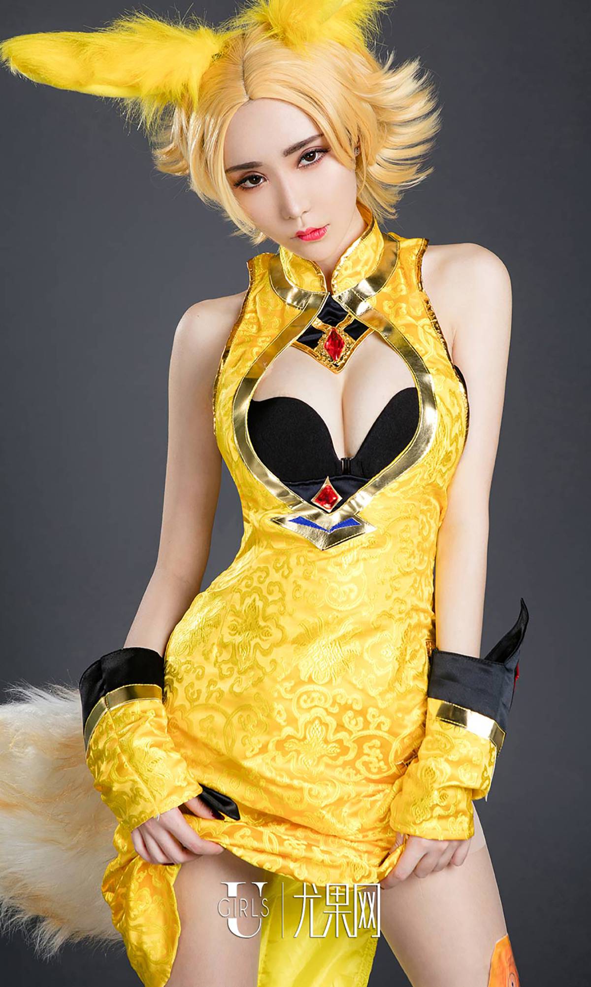 图片[23]-[Ugirls爱尤物] No.738 萌琪琪 – 速更版-美库