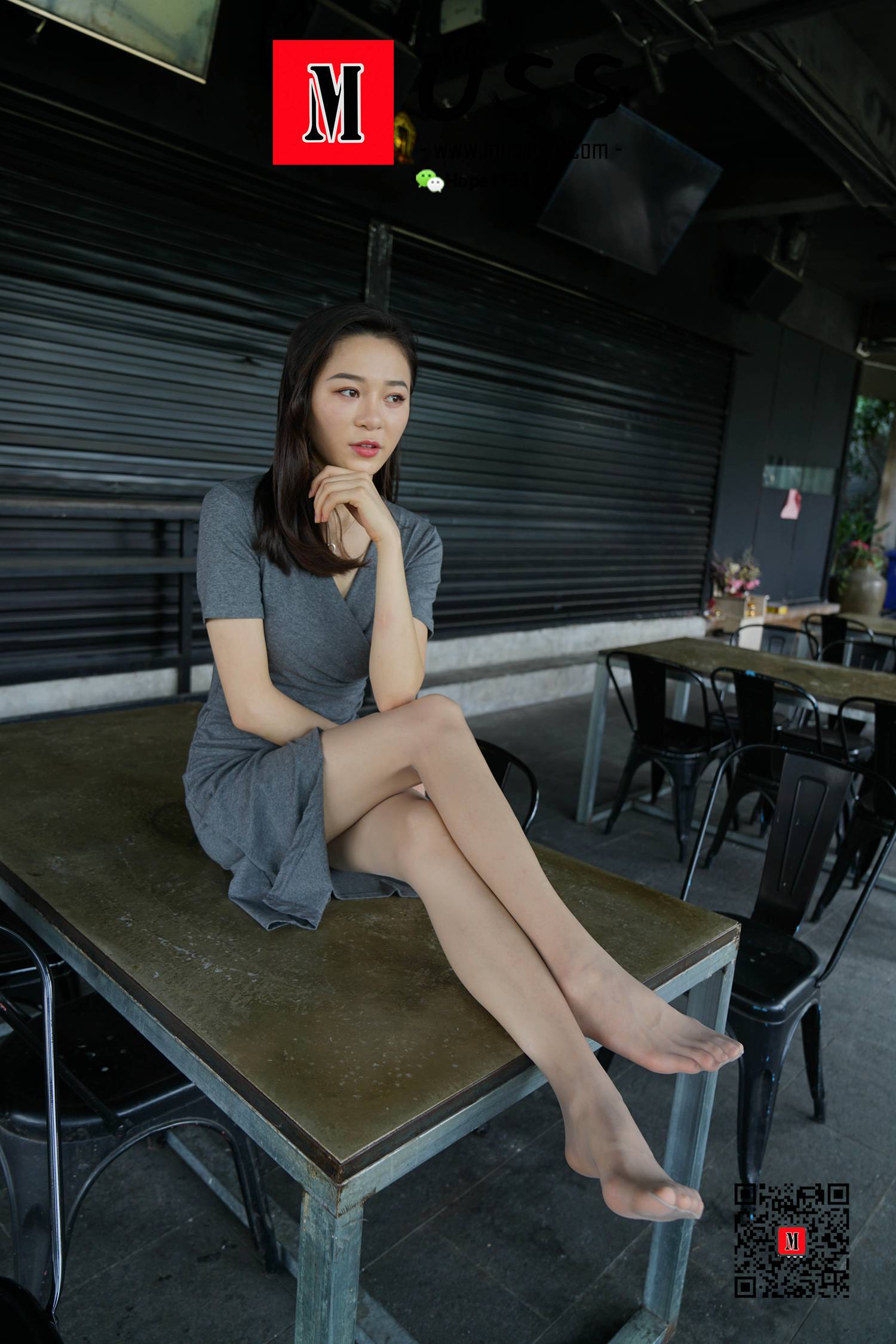 图片[90]-[MussGirl慕丝女郎]NO.043 她若惊鸿一瞥，汝已心猿意马[88P] – 速更版-美库