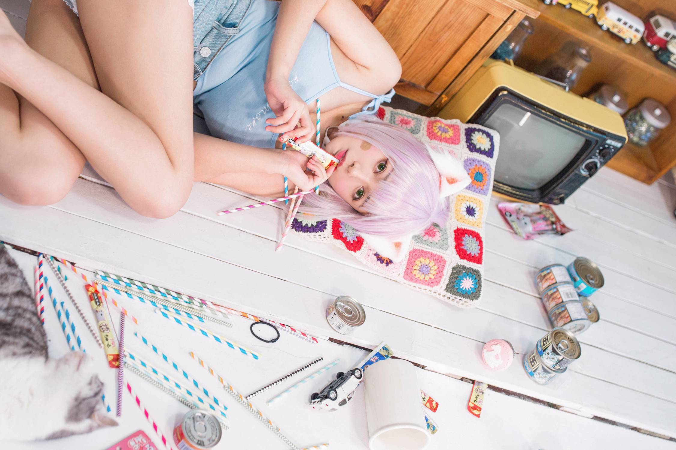 图片[14]-大眼萌妹 黑猫猫OvO – 养猫小课堂 [35P] – 速更版-美库