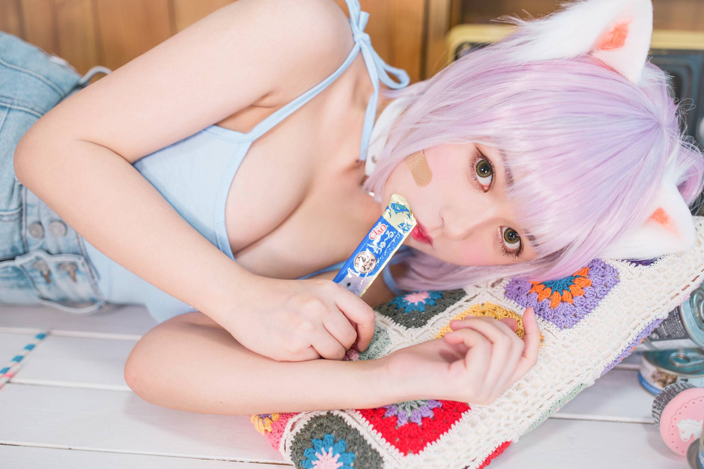 图片[25]-大眼萌妹 黑猫猫OvO – 养猫小课堂 [35P] – 速更版-美库