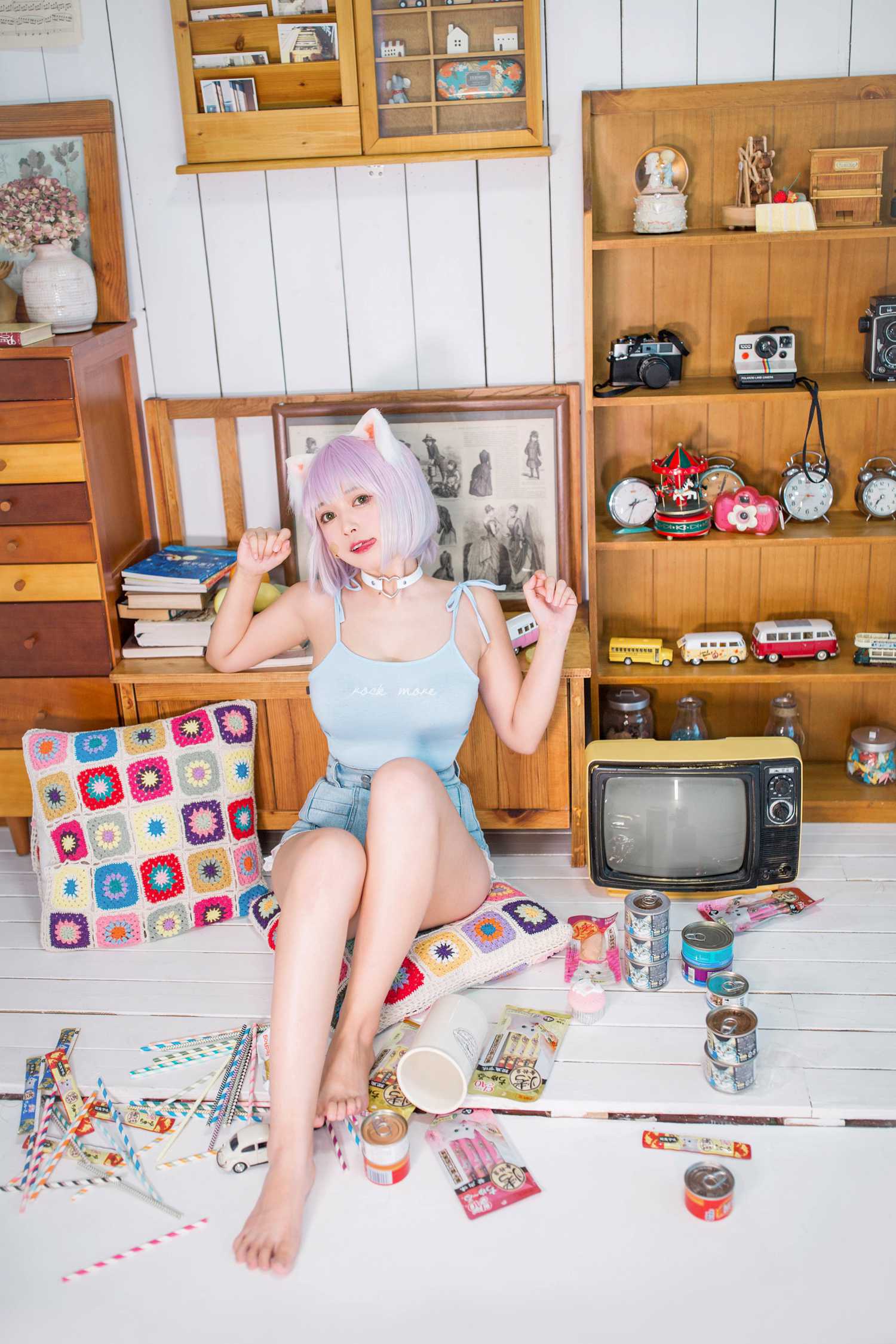 图片[28]-大眼萌妹 黑猫猫OvO – 养猫小课堂 [35P] – 速更版-美库