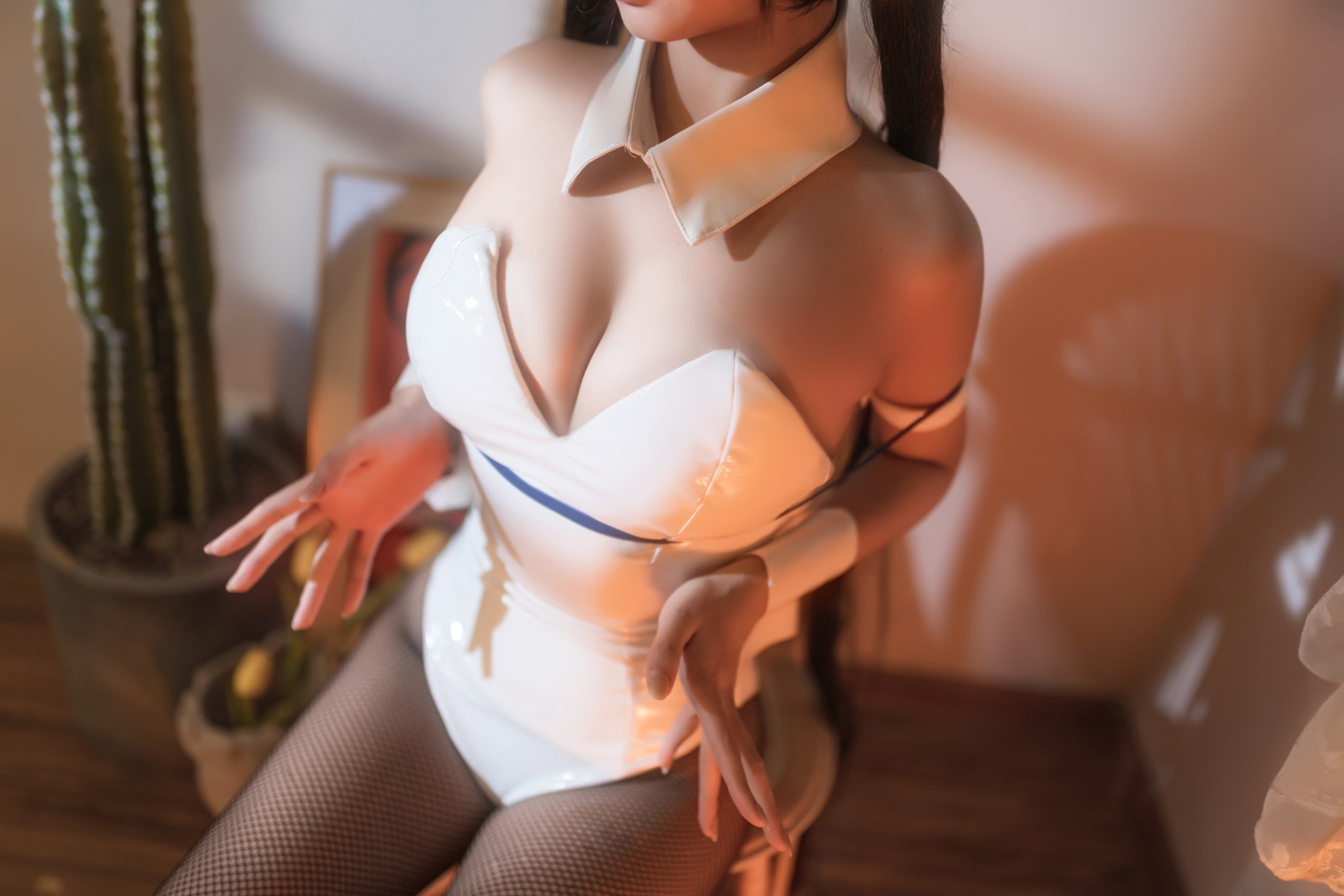 图片[10]-蠢沫沫 赫斯提亚 兔女郎 [40P] – 速更版-美库