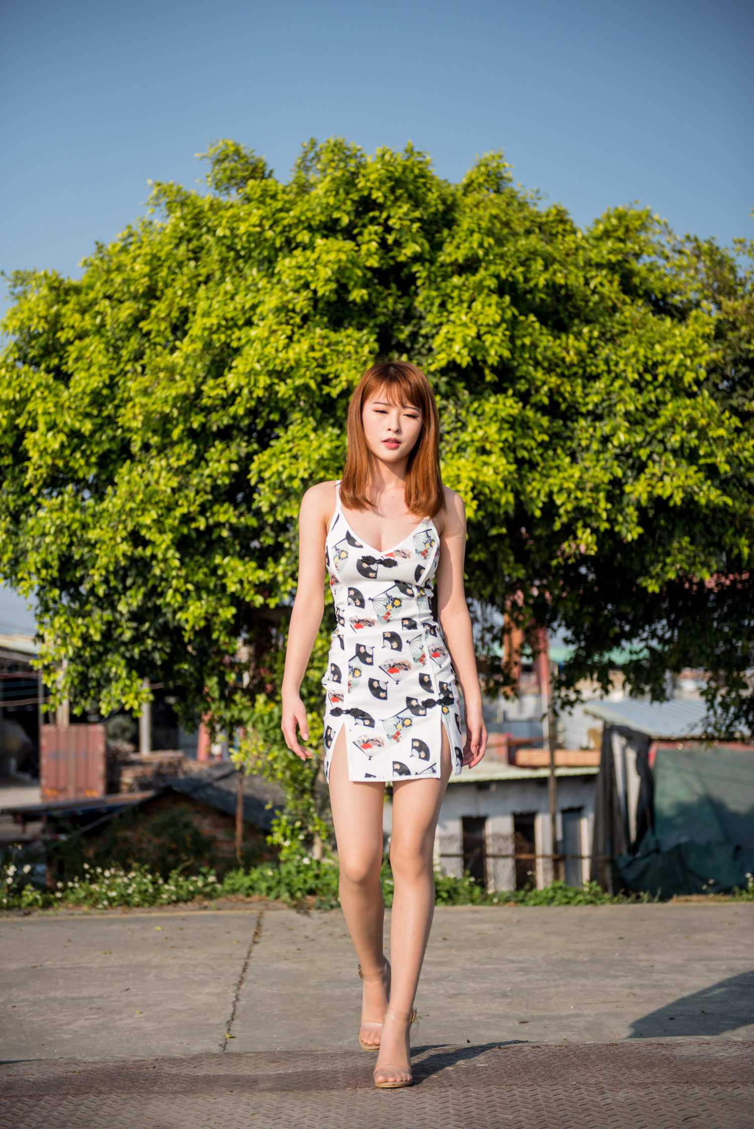 图片[51]-清水由乃 外拍紧身裙肉丝套图1 [120P] – 速更版-美库