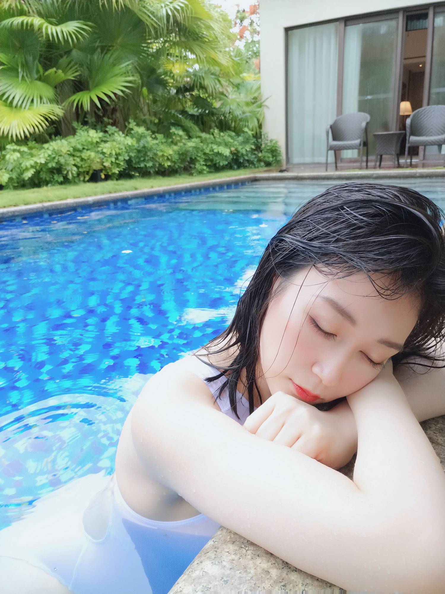 图片[21]-Coser小姐姐白银81 – 白色竞泳 [83P] – 速更版-美库