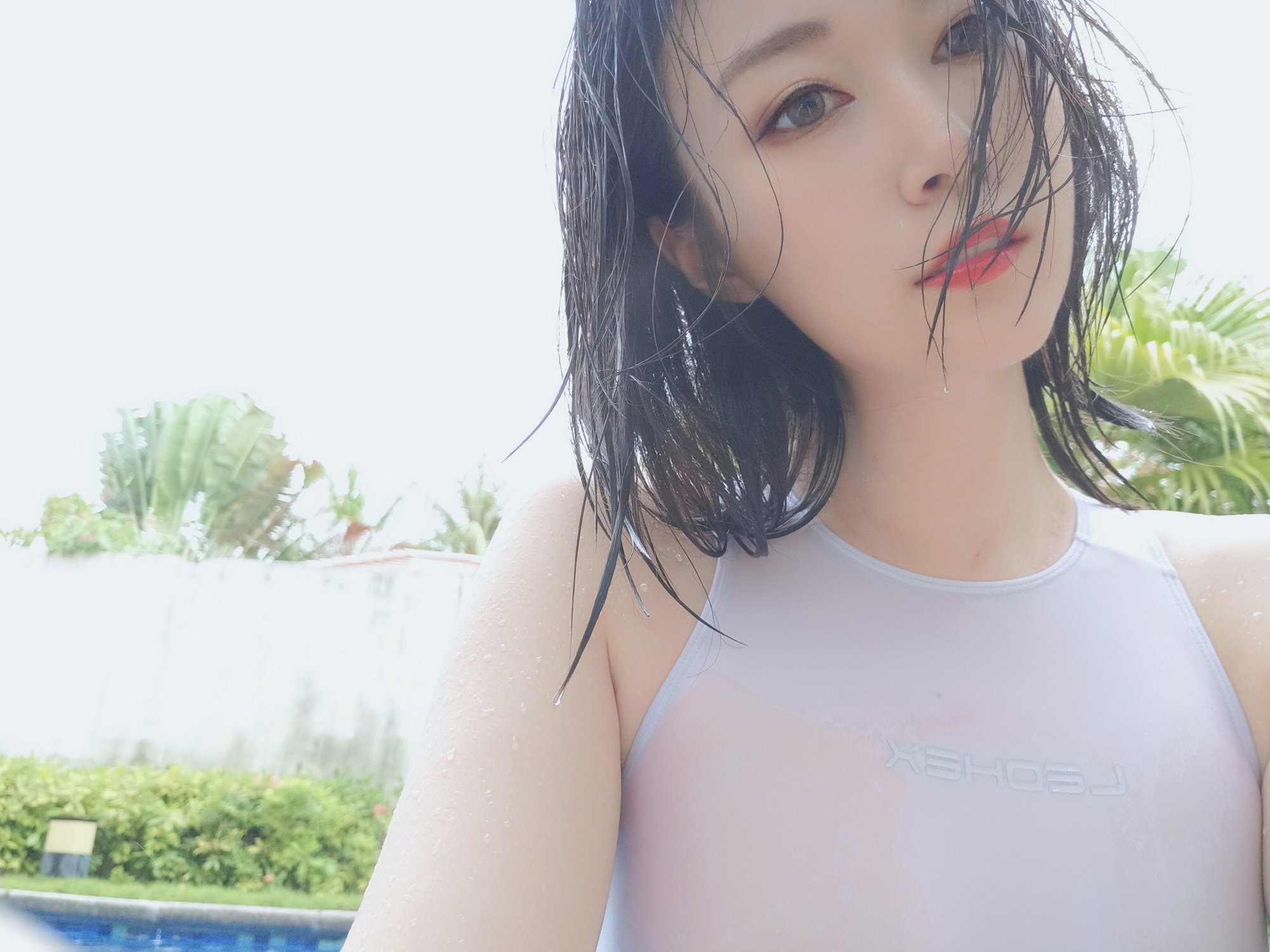 图片[22]-Coser小姐姐白银81 – 白色竞泳 [83P] – 速更版-美库