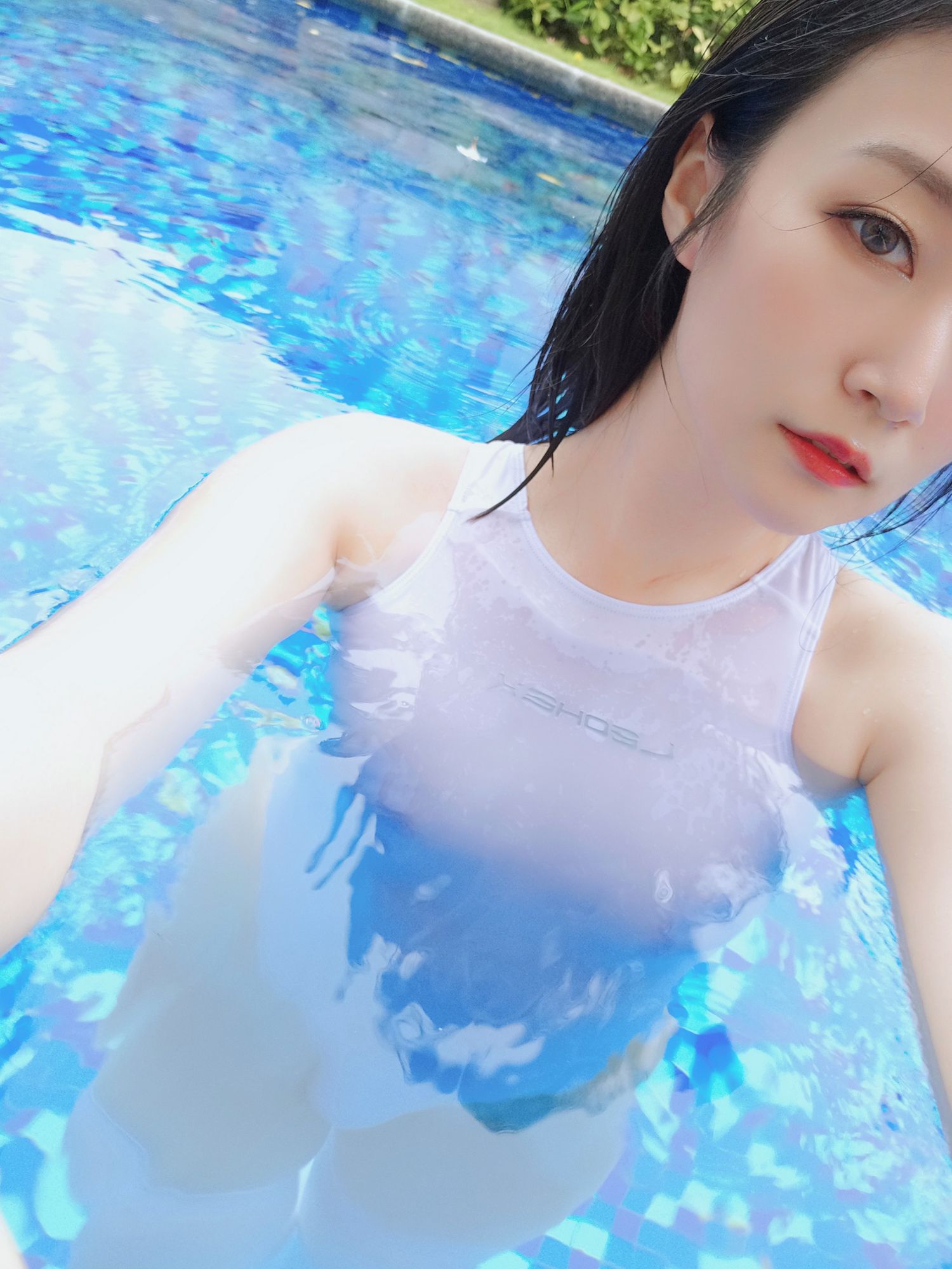 图片[27]-Coser小姐姐白银81 – 白色竞泳 [83P] – 速更版-美库