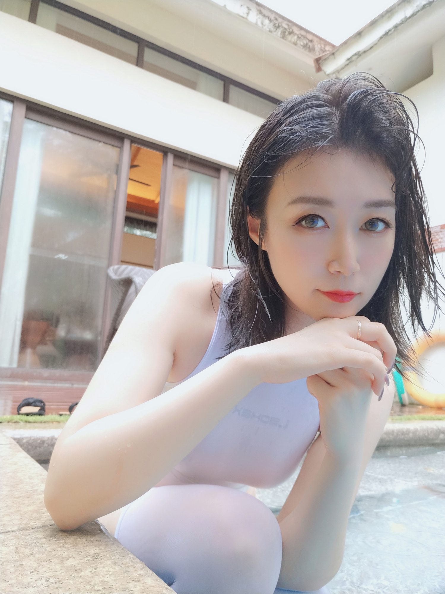 图片[29]-Coser小姐姐白银81 – 白色竞泳 [83P] – 速更版-美库