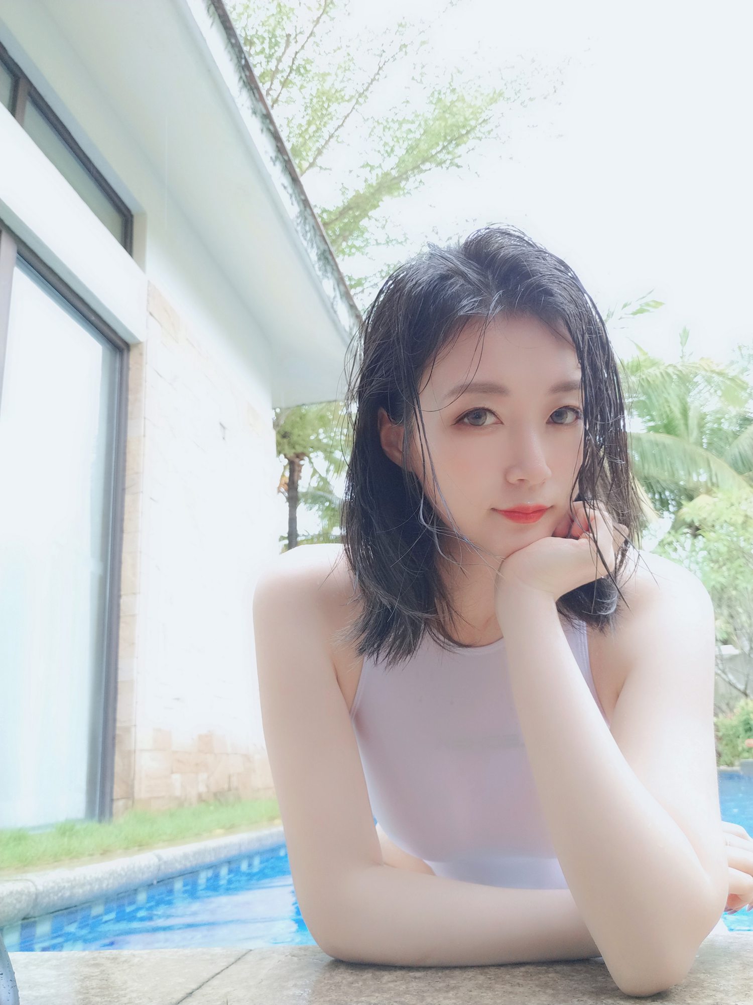 图片[35]-Coser小姐姐白银81 – 白色竞泳 [83P] – 速更版-美库