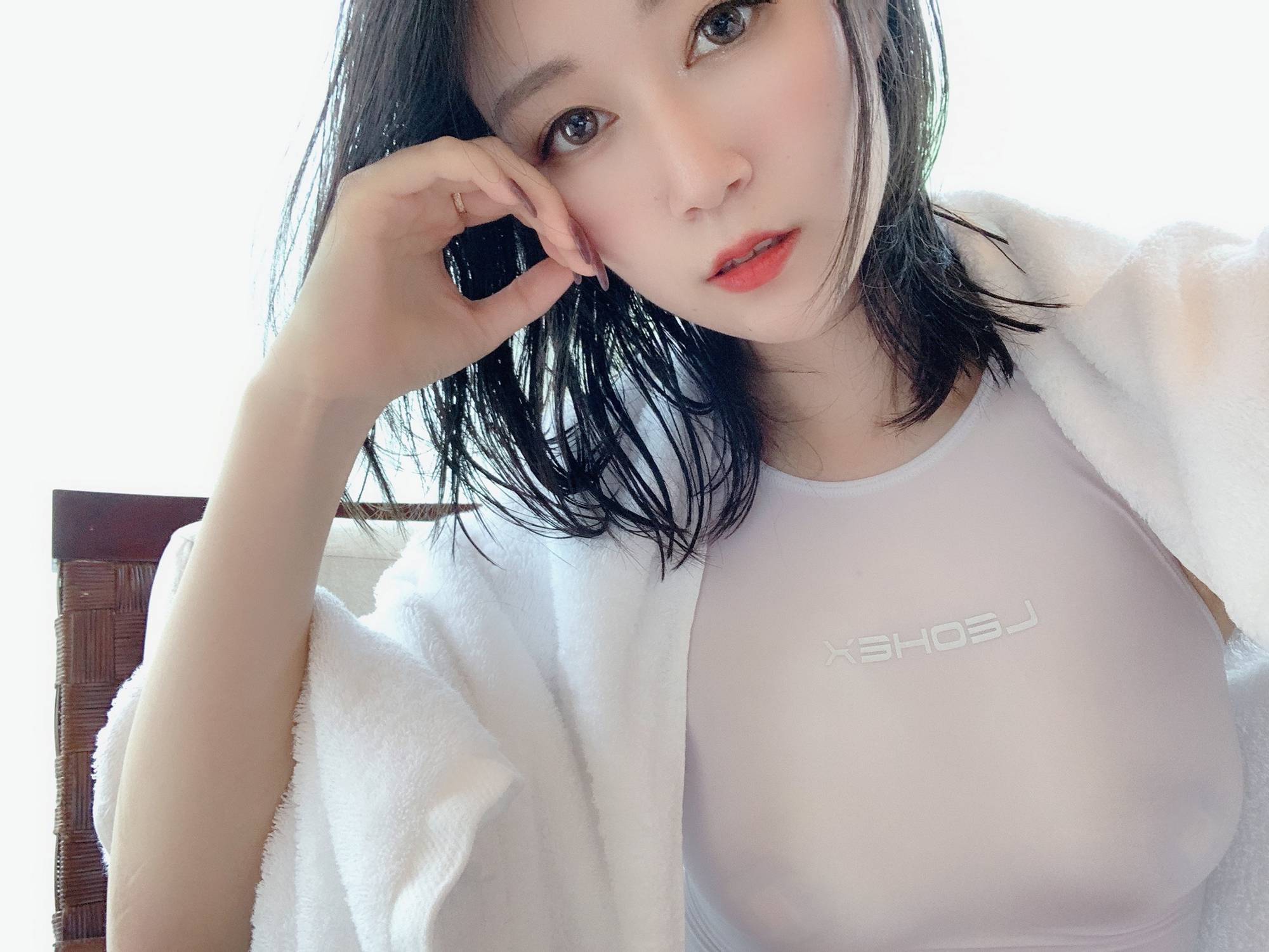 图片[51]-Coser小姐姐白银81 – 白色竞泳 [83P] – 速更版-美库