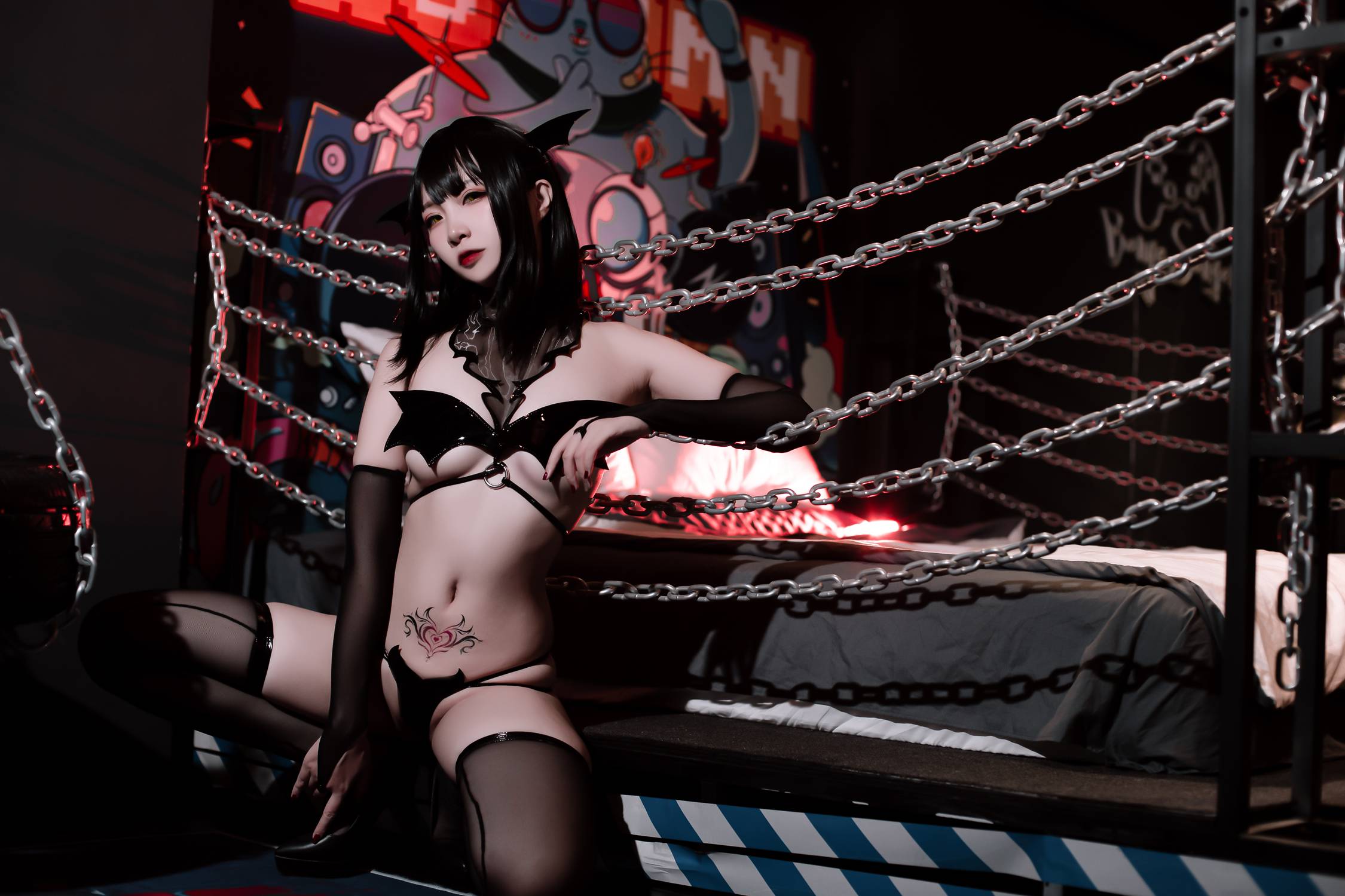 图片[22]-人气Coser二佐Nisa – 恶堕小恶魔 [23P] – 速更版-美库