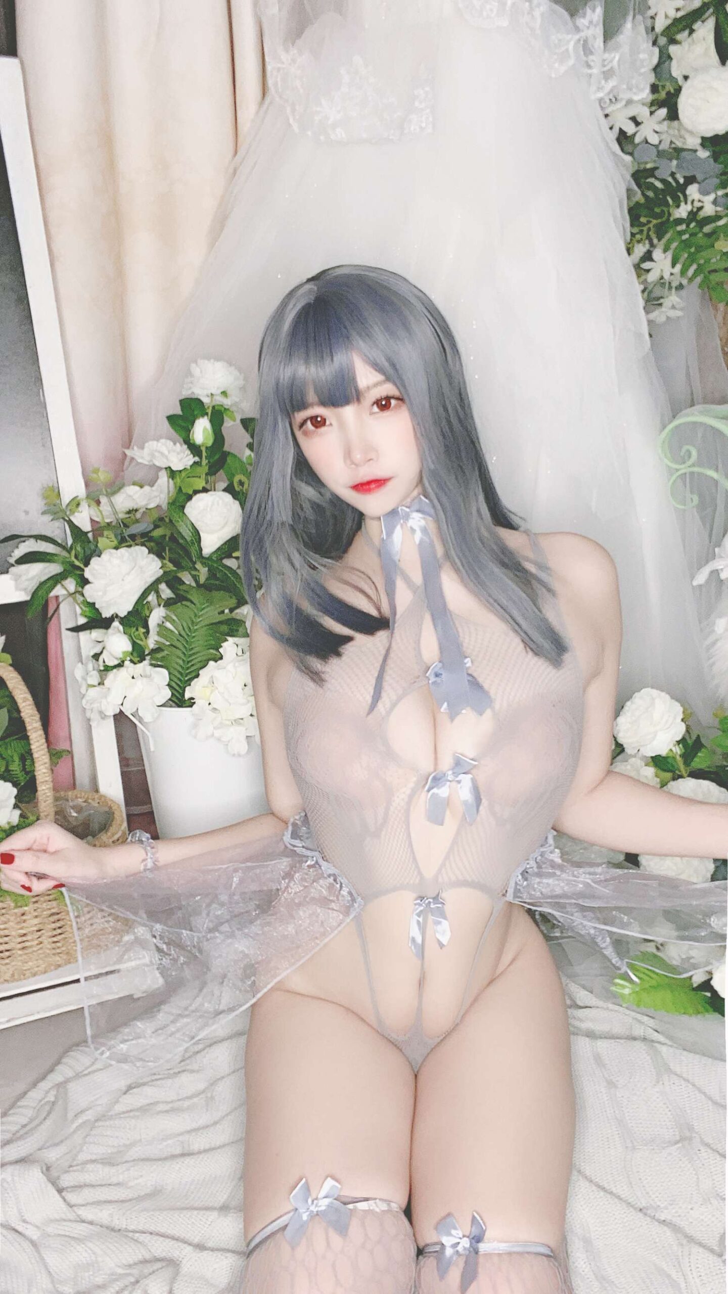 图片[10]-人气Coser二佐Nisa – 网状比基尼 [38P] – 速更版-美库