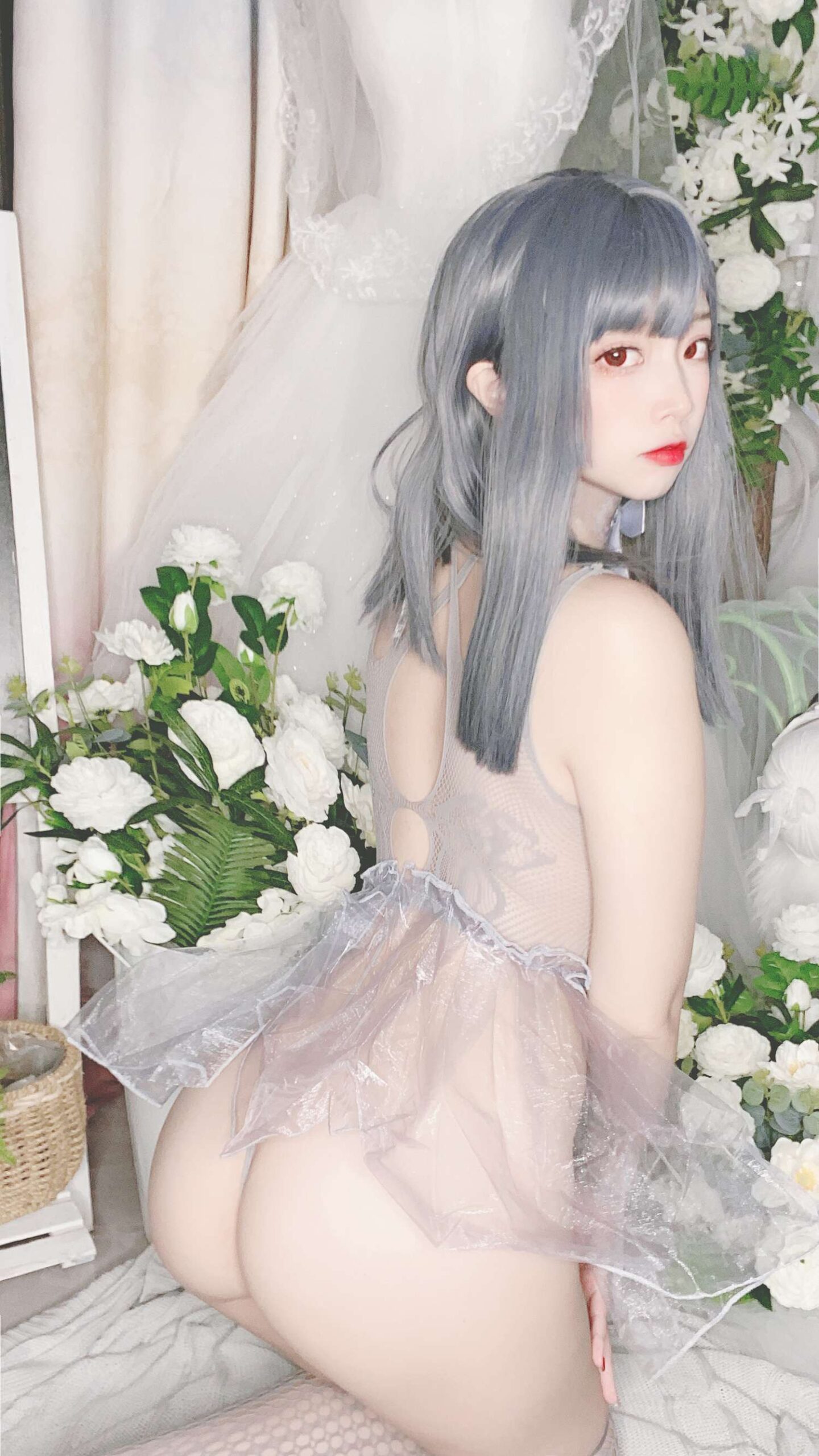 图片[21]-人气Coser二佐Nisa – 网状比基尼 [38P] – 速更版-美库