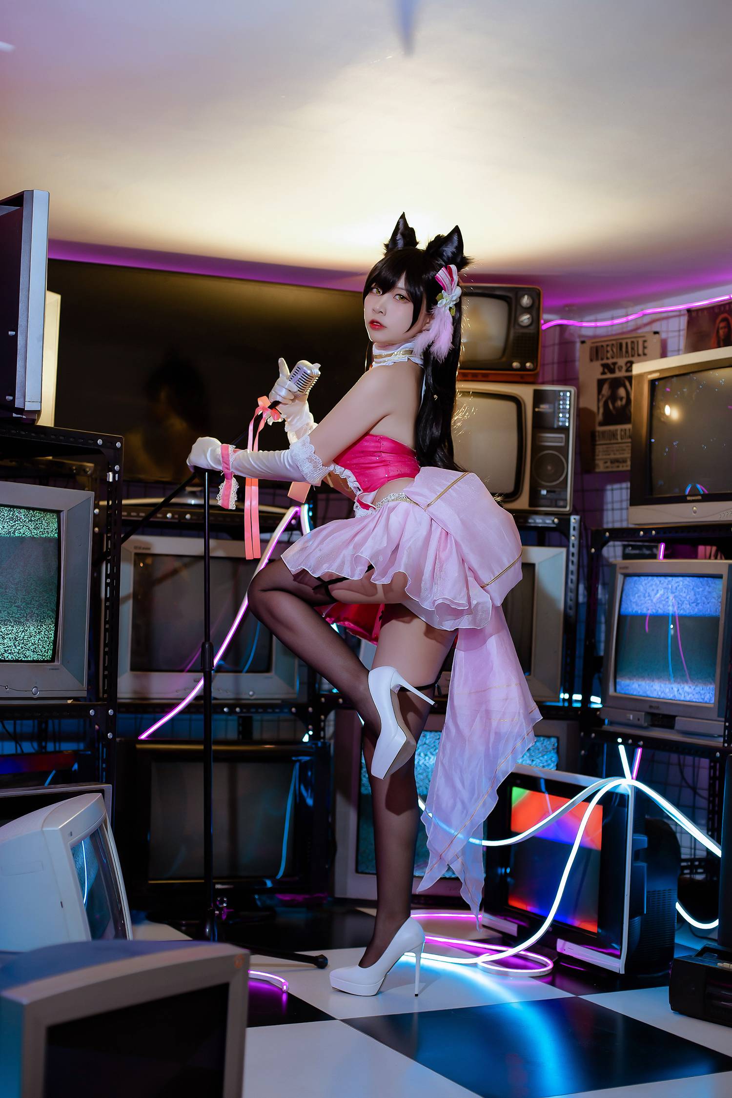 图片[12]-人气Coser二佐Nisa – 犬之眷之碧蓝爱宕 打歌服 [14P] – 速更版-美库