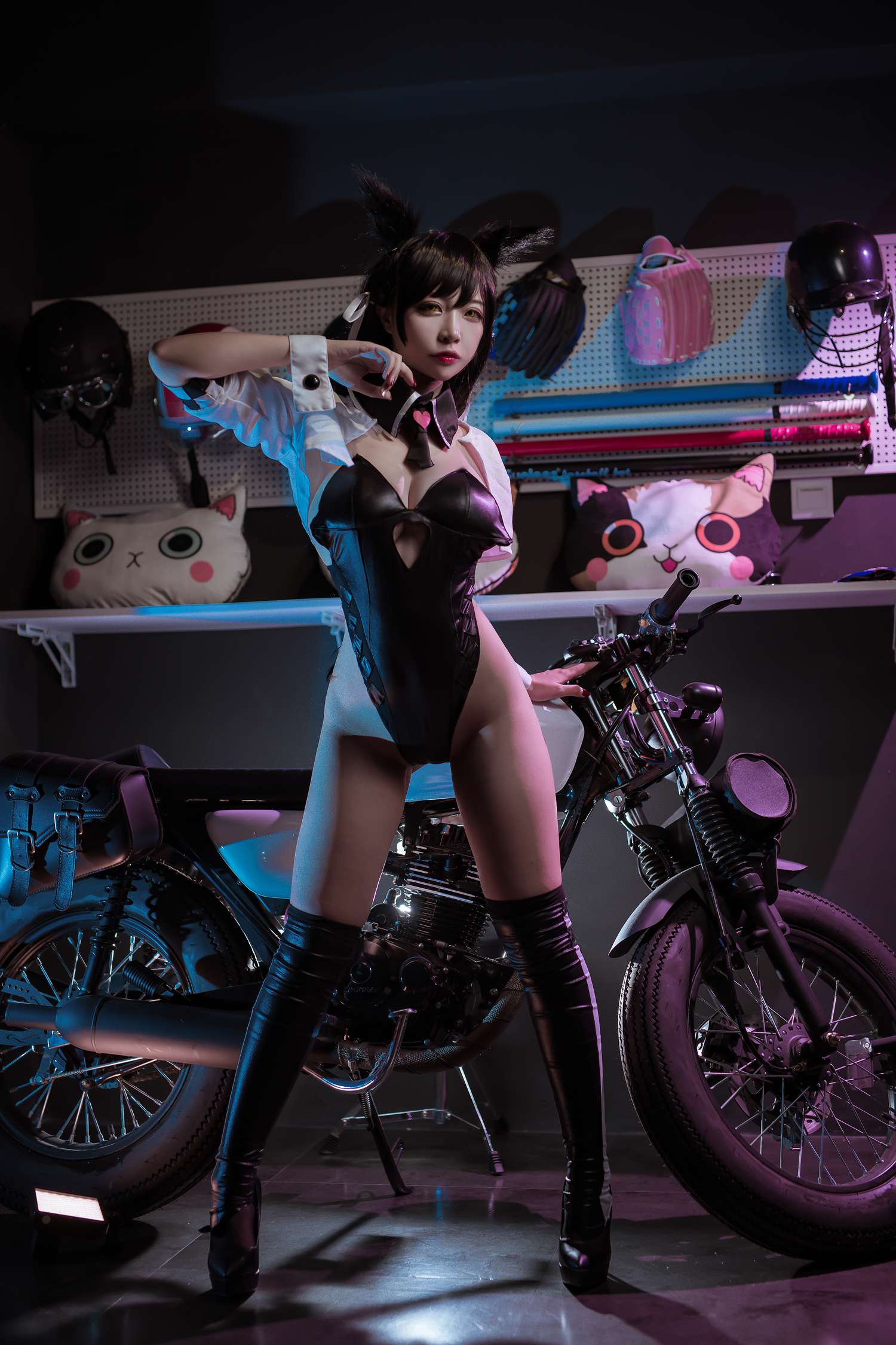 图片[21]-人气Coser二佐Nisa – 犬之眷之碧蓝爱宕 同人赛车 [22P] – 速更版-美库