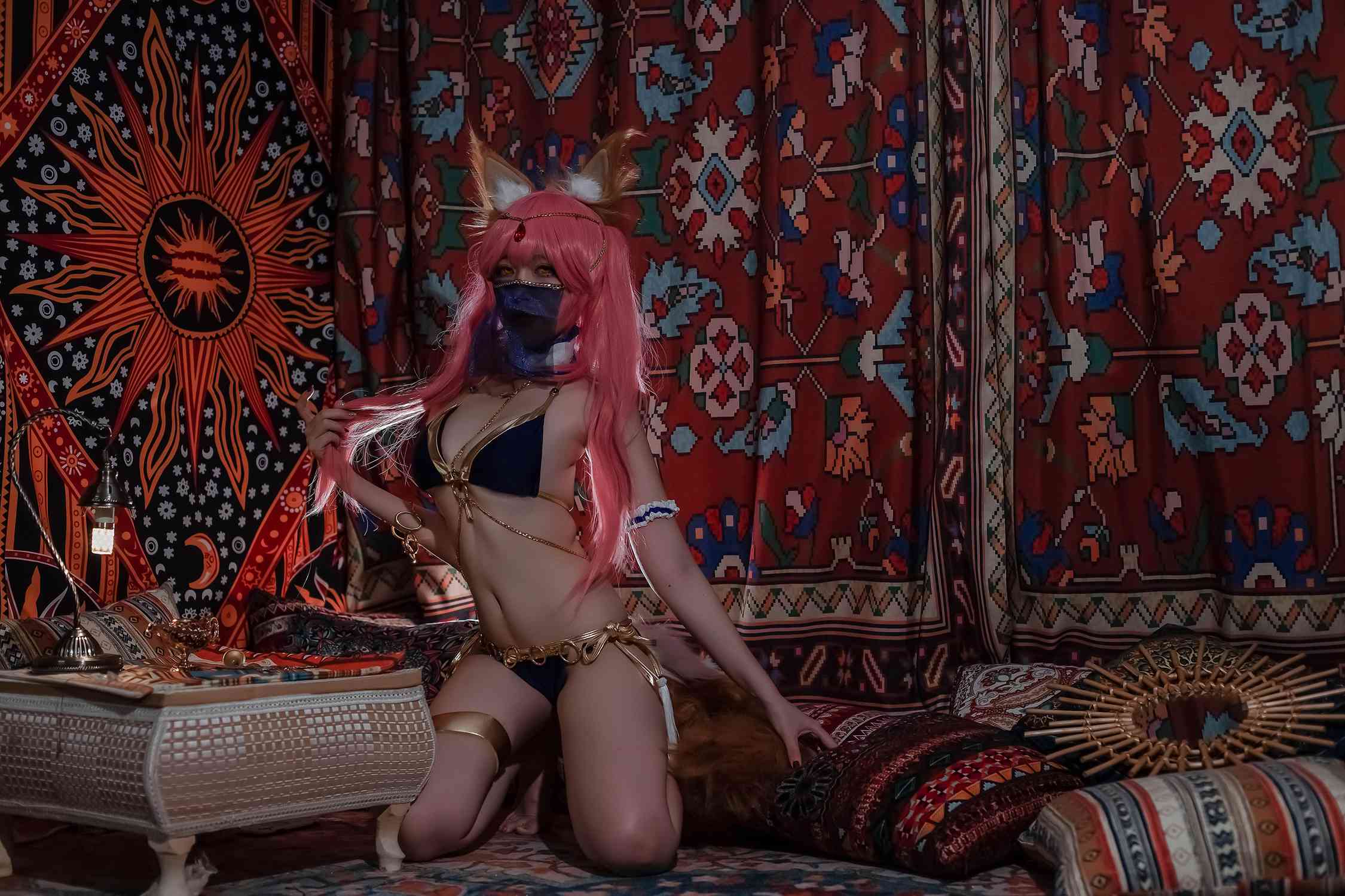 图片[17]-人气Coser二佐Nisa – 玉藻前舞娘 [22P] – 速更版-美库