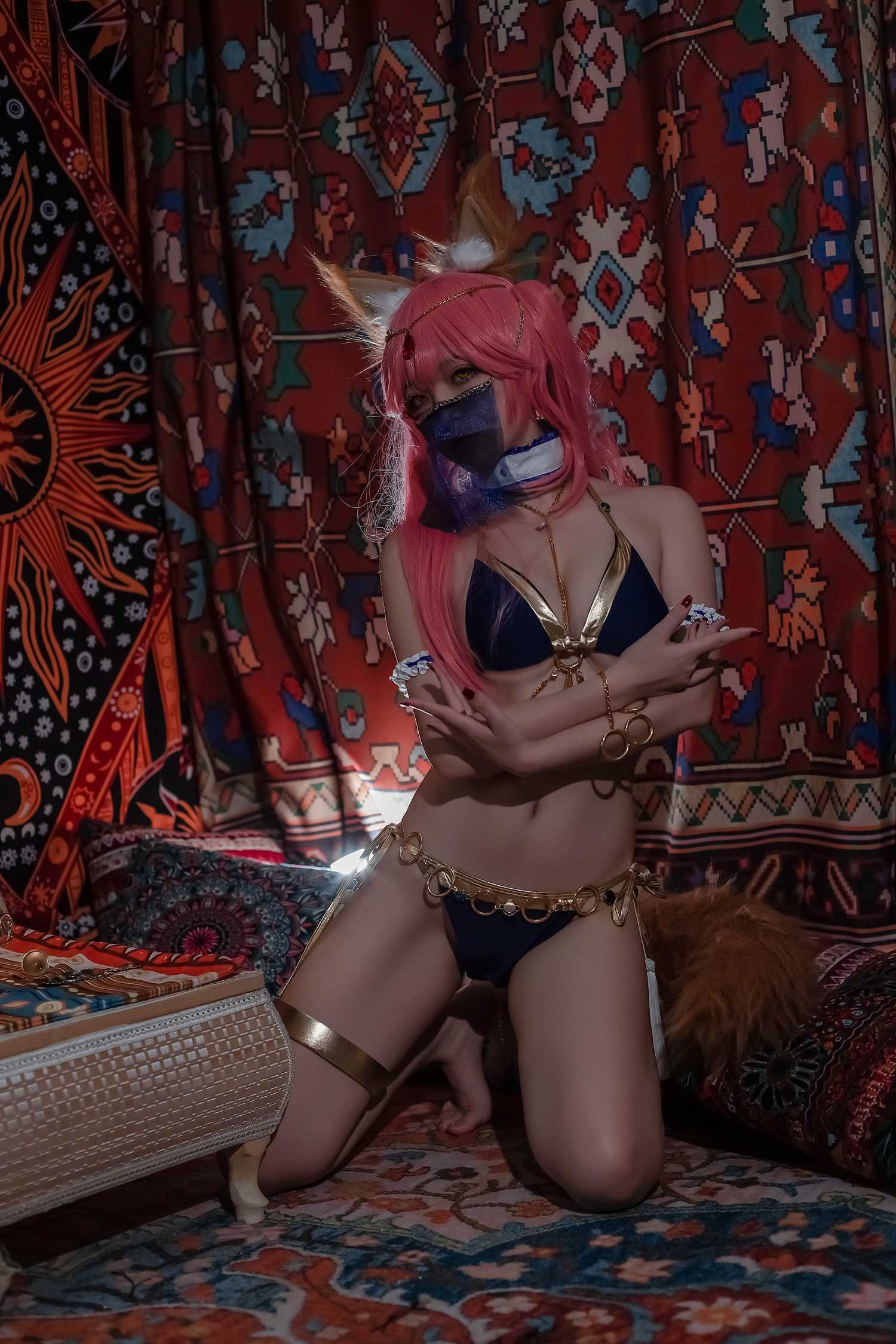 图片[19]-人气Coser二佐Nisa – 玉藻前舞娘 [22P] – 速更版-美库