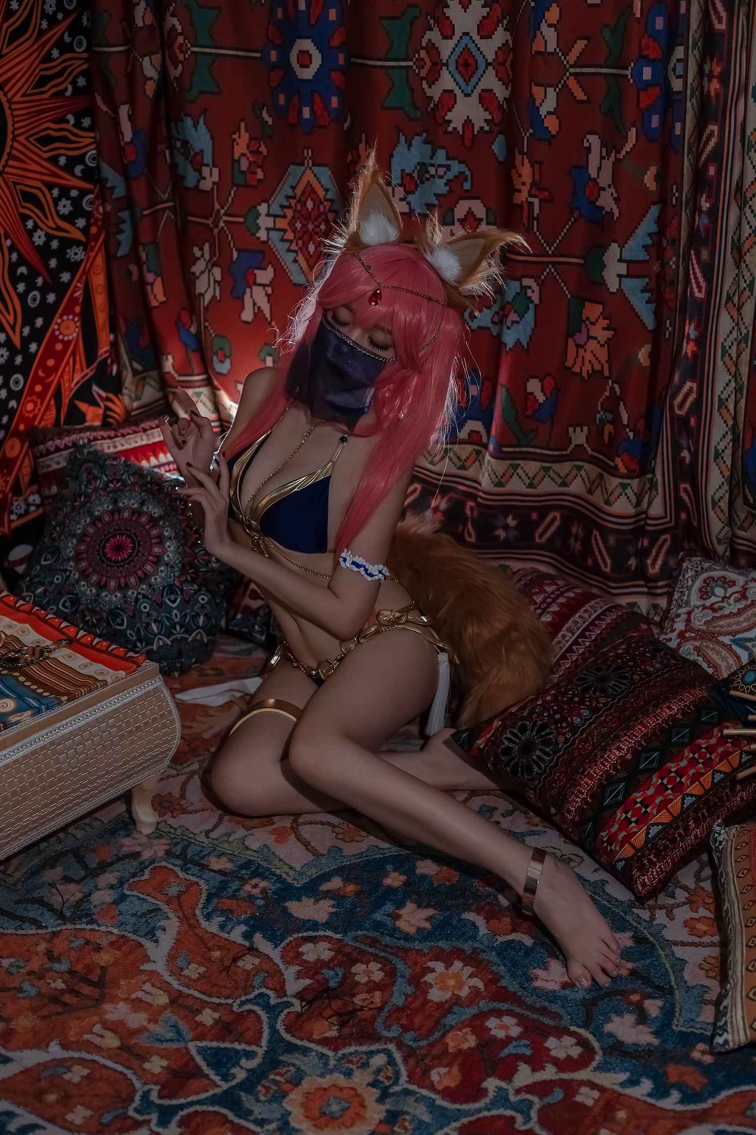 图片[22]-人气Coser二佐Nisa – 玉藻前舞娘 [22P] – 速更版-美库