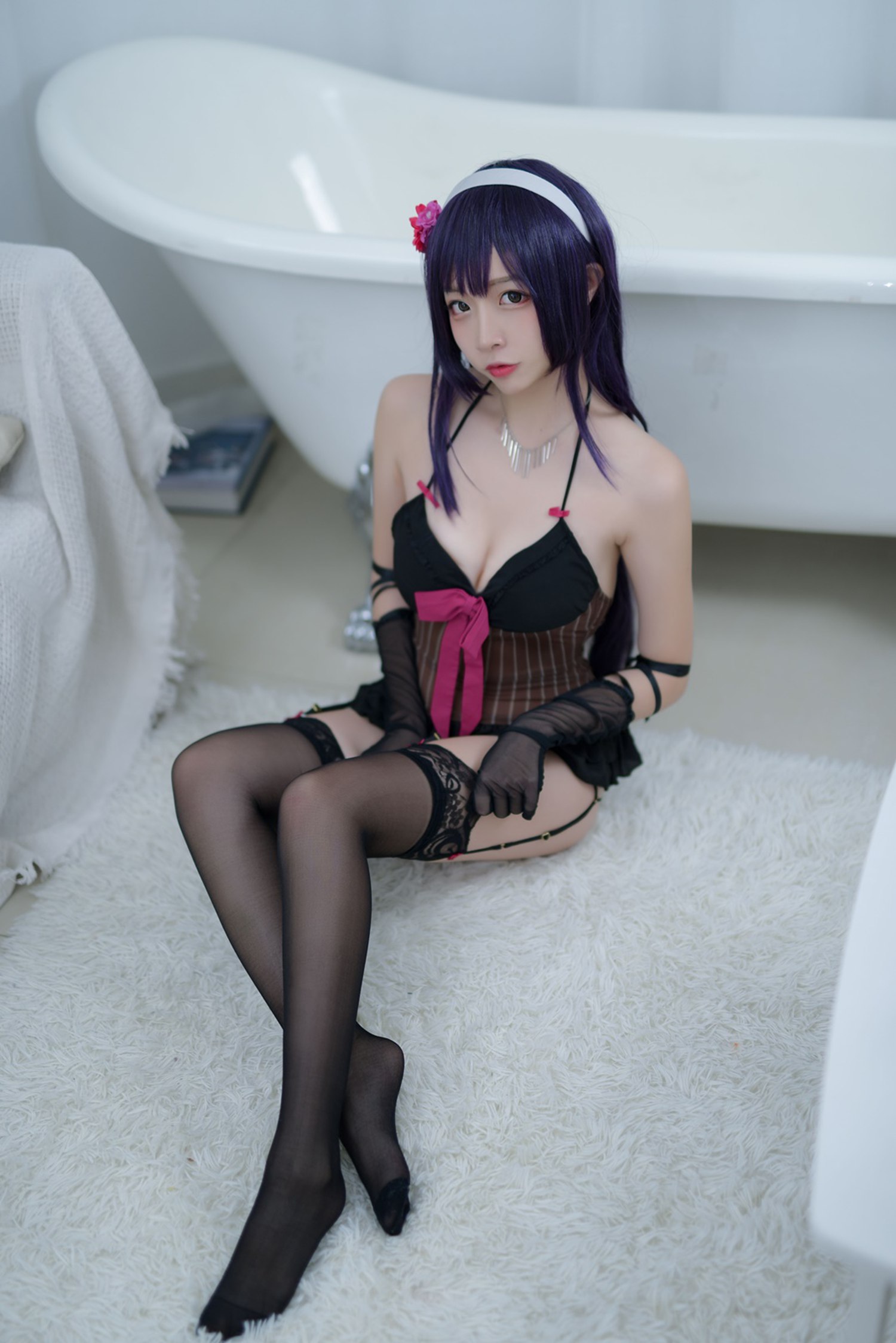 图片[40]-二佐Nisa-路人学姐睡衣 [46P] – 速更版-美库