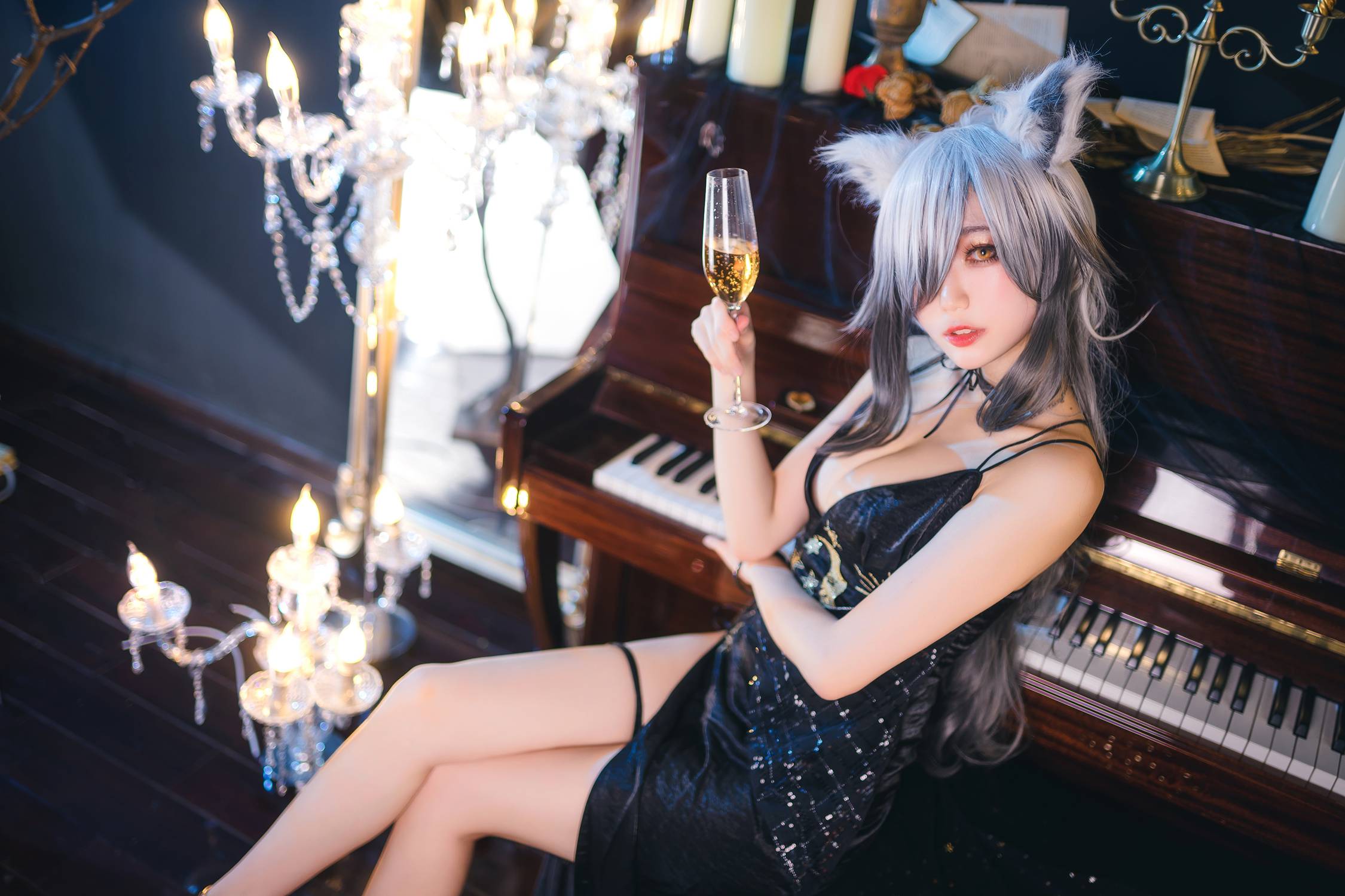 图片[20]-周叽是可爱兔兔 – 礼服[24P] – 速更版-美库