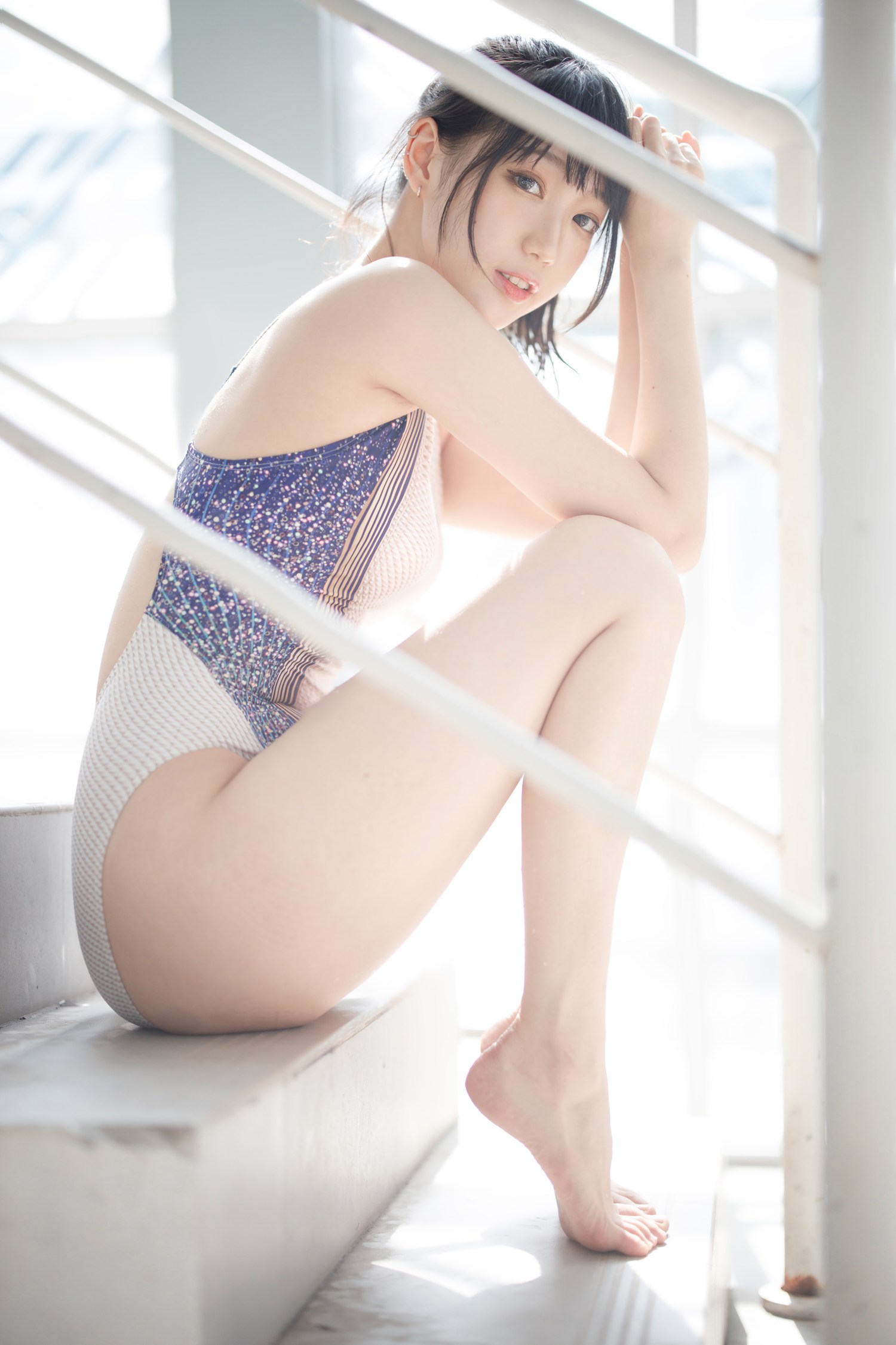 图片[15]-周叽是可爱兔兔 – 竞泳[33P] – 速更版-美库