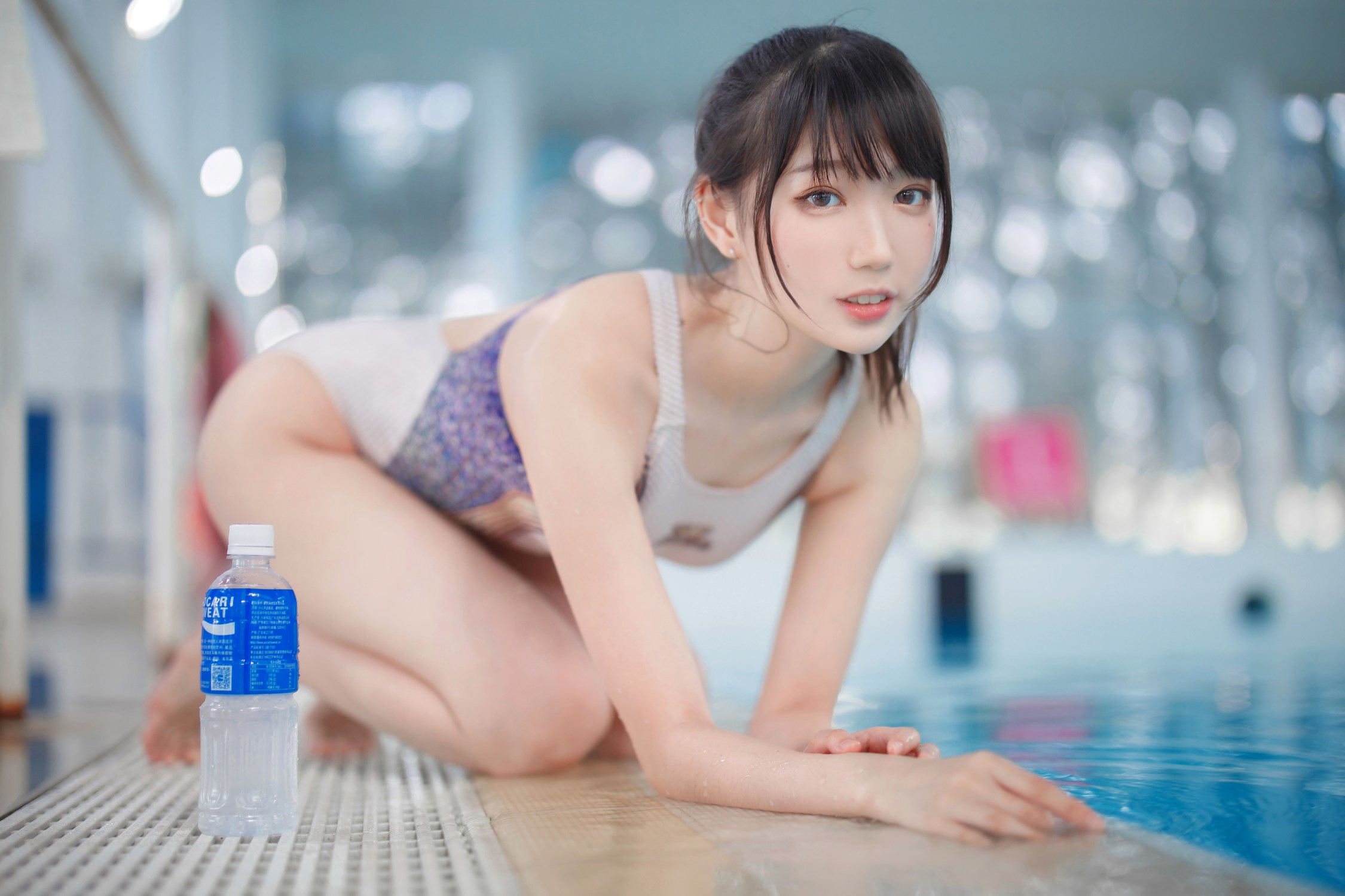 图片[20]-周叽是可爱兔兔 – 竞泳[33P] – 速更版-美库