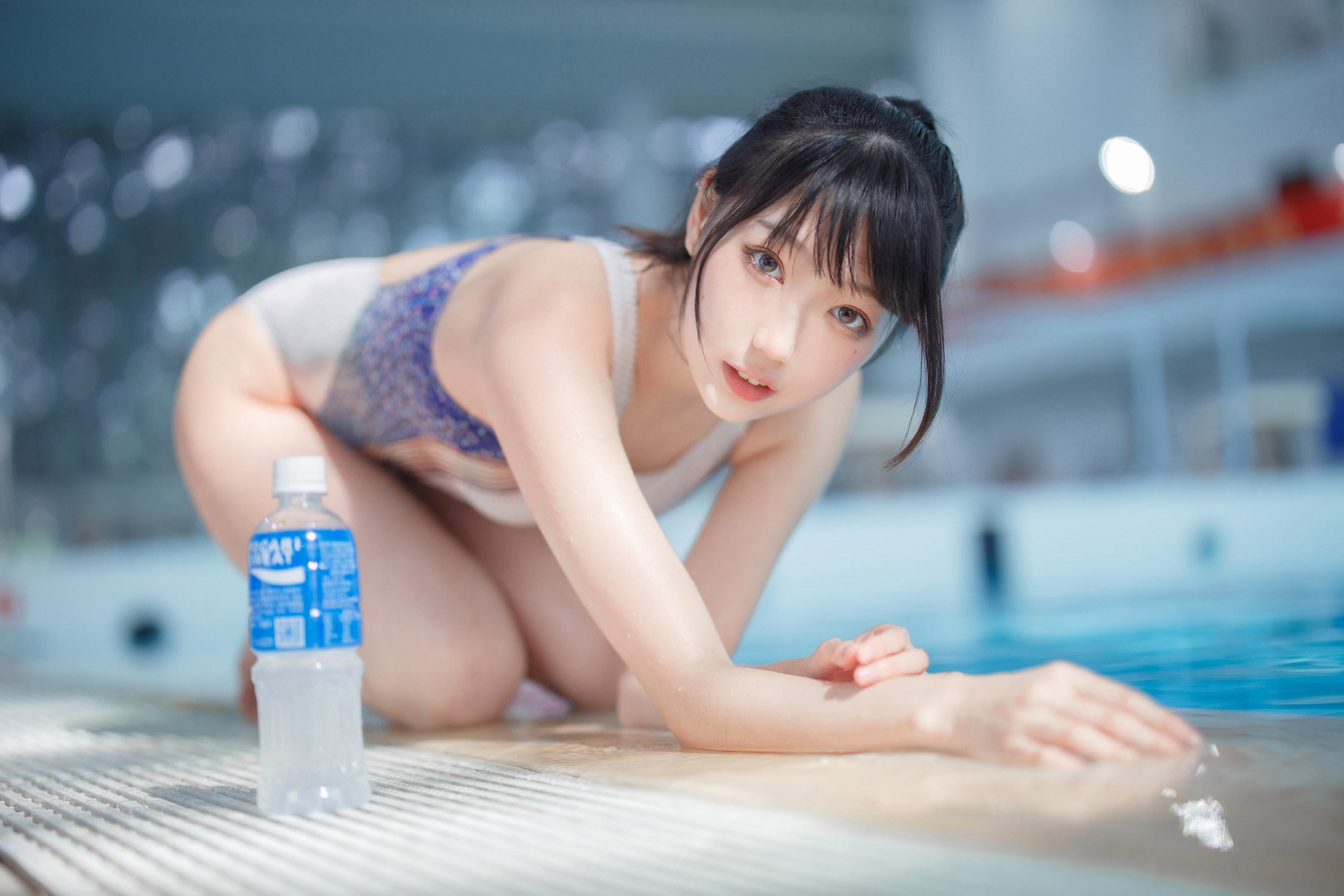 图片[23]-周叽是可爱兔兔 – 竞泳[33P] – 速更版-美库