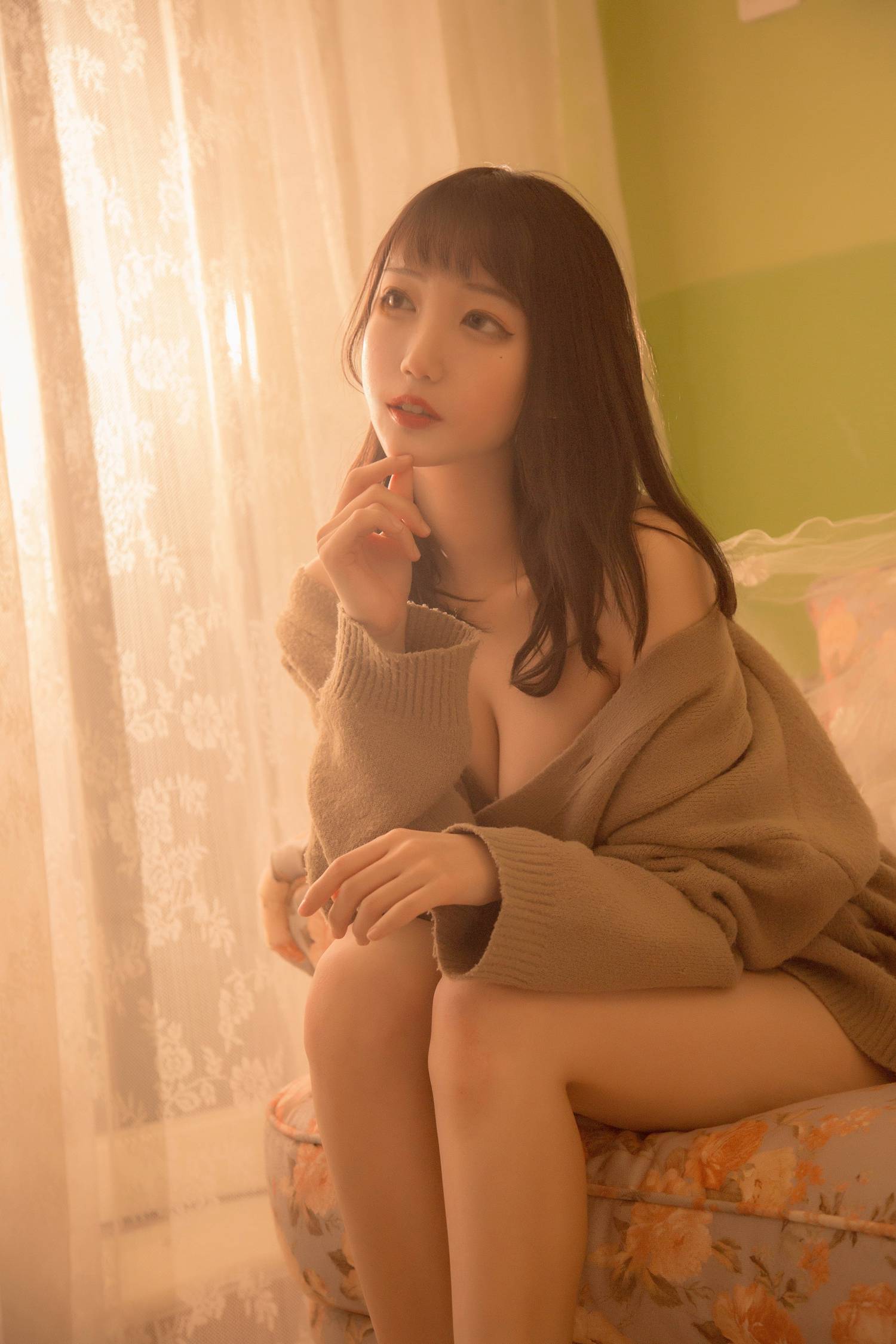 图片[10]-周叽是可爱兔兔 – 复古毛衣[19P] – 速更版-美库