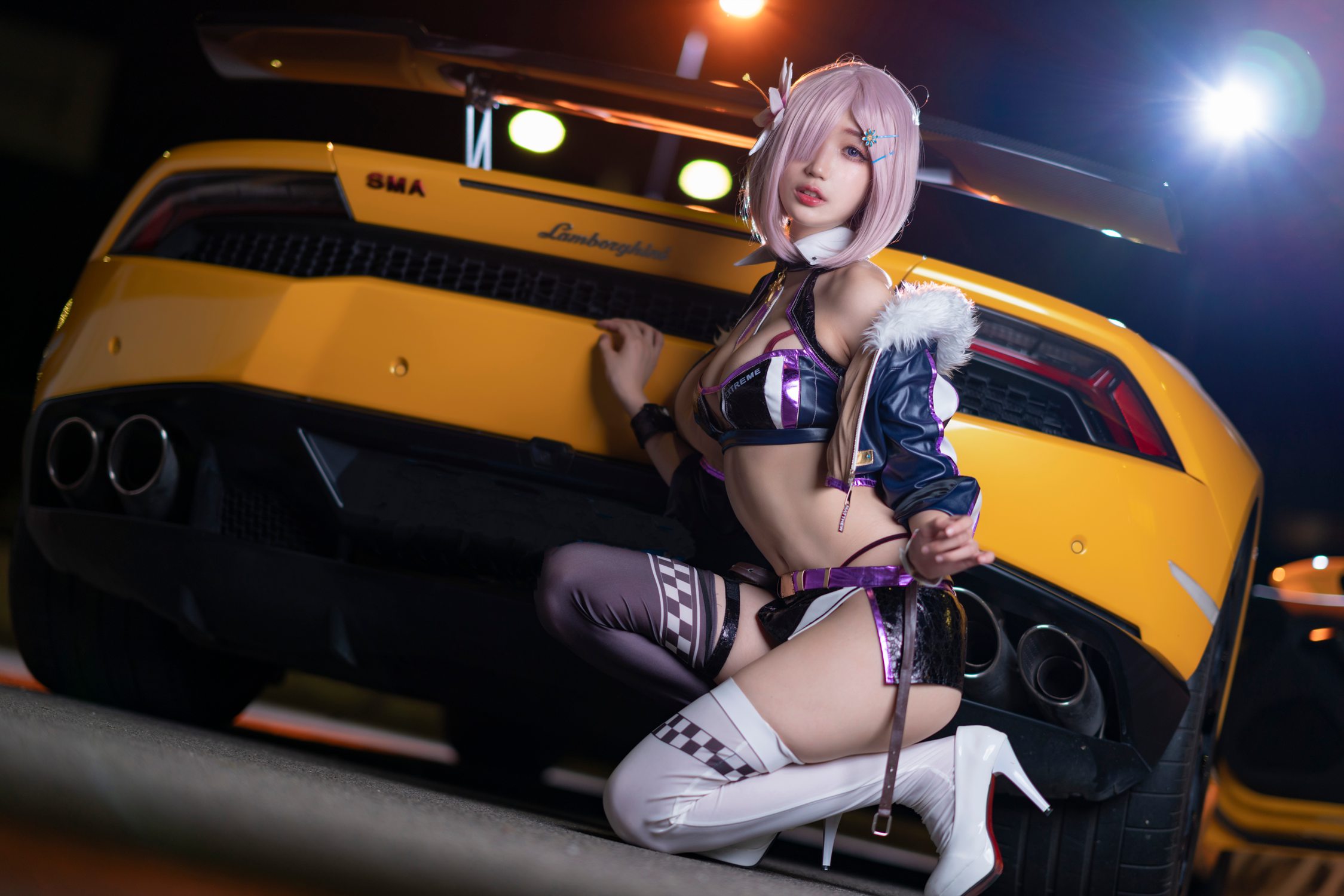 图片[19]-周叽是可爱兔兔 – 玛修赛车[21P] – 速更版-美库