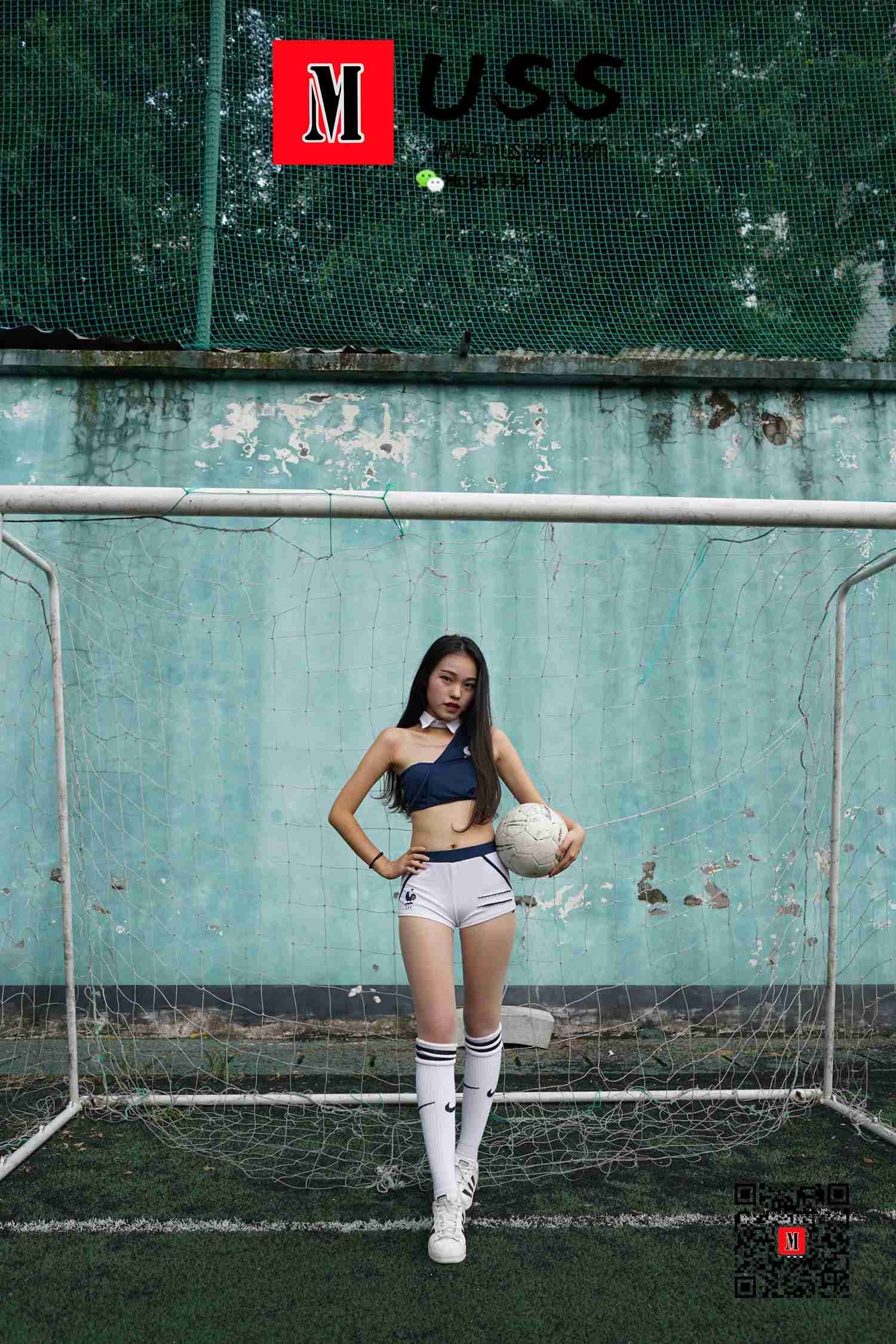 图片[13]-[MussGirl慕丝女郎]NO.044 我也想为国足踢球[90P] – 速更版-美库
