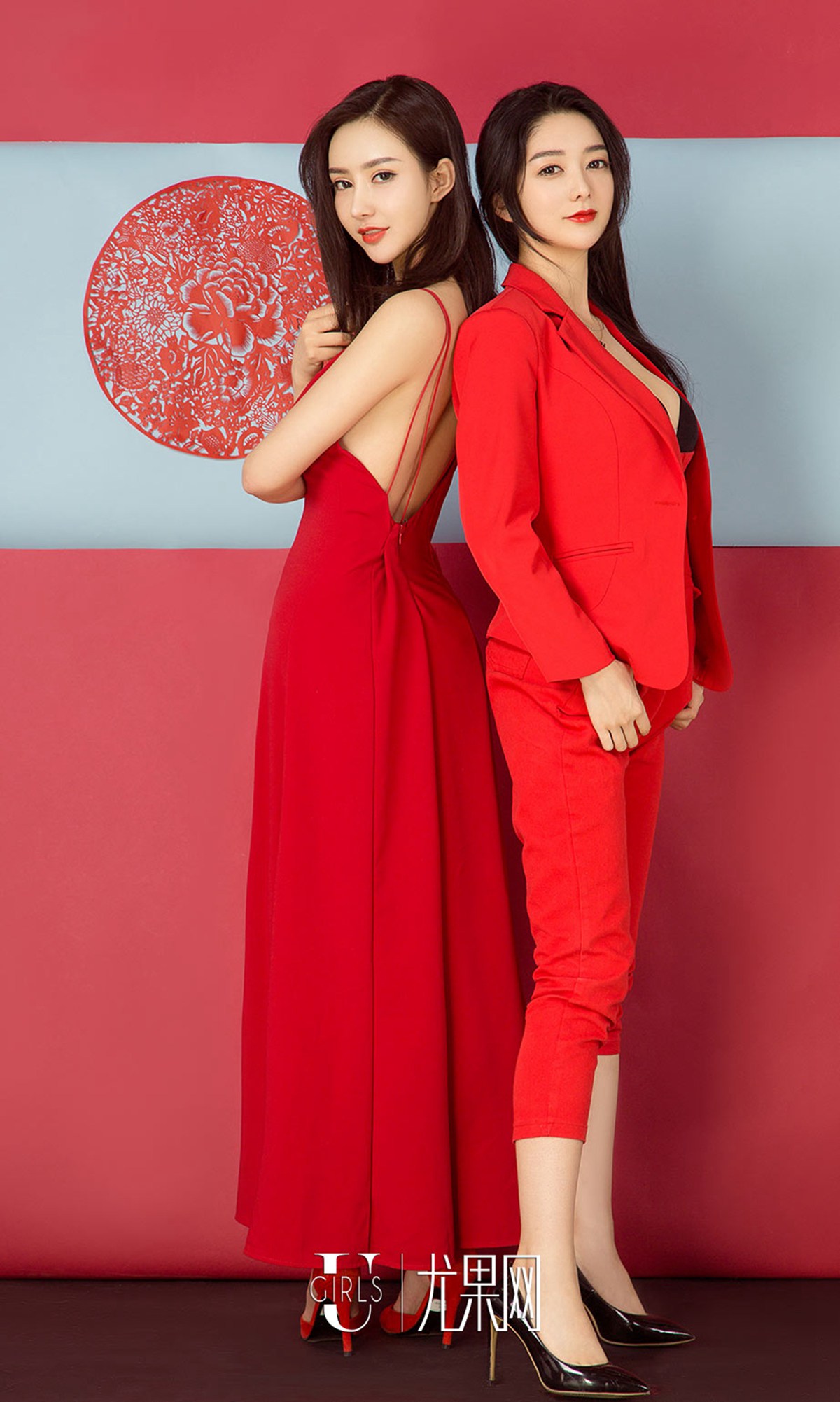 图片[38]-[Ugirls爱尤物] No.1003 小琪&安柔 – 速更版-美库