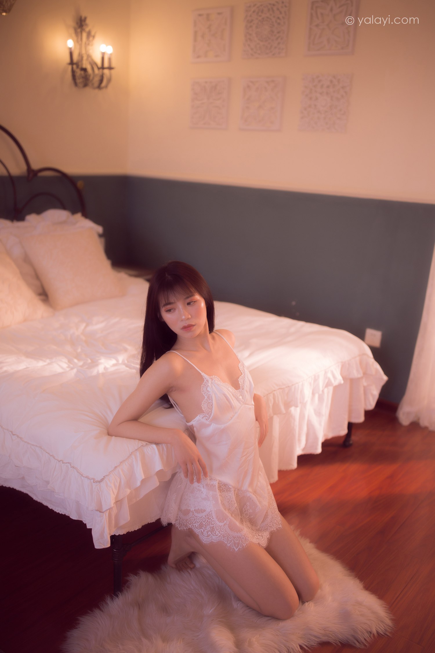 图片[20]-[YALAYI雅拉伊]2021.03.03 NO.769 拥抱着你送的花 京京[47+1P] – 速更版-美库