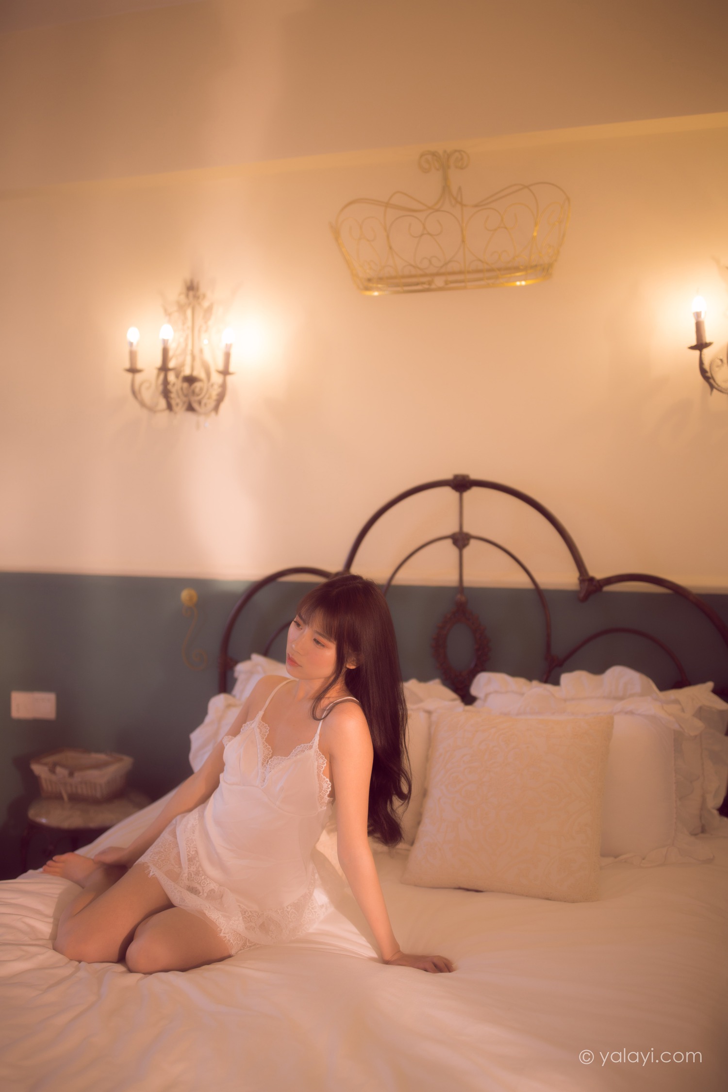 图片[35]-[YALAYI雅拉伊]2021.03.03 NO.769 拥抱着你送的花 京京[47+1P] – 速更版-美库