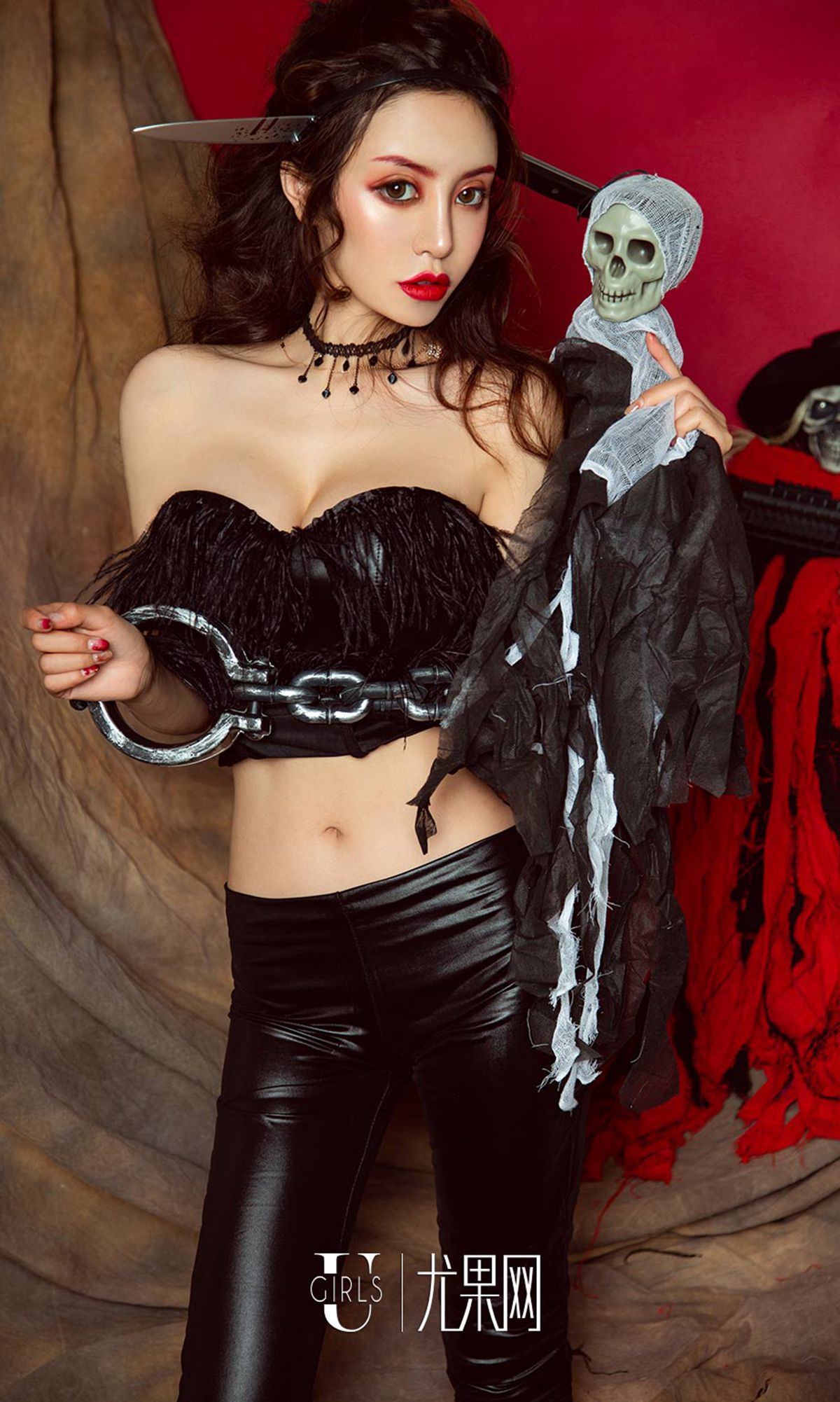 图片[11]-[Ugirls爱尤物] No.1260 Angela楚楚 性感一吓 [35P] – 速更版-美库